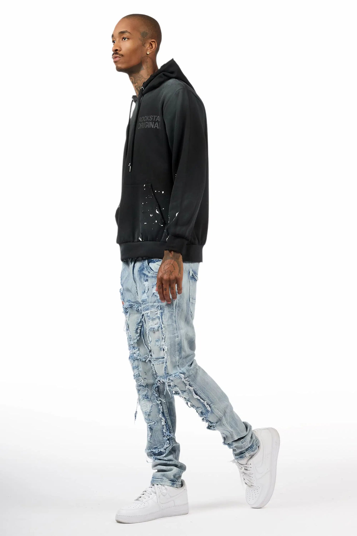 Eryl Ice Blue Slim Fit Jean