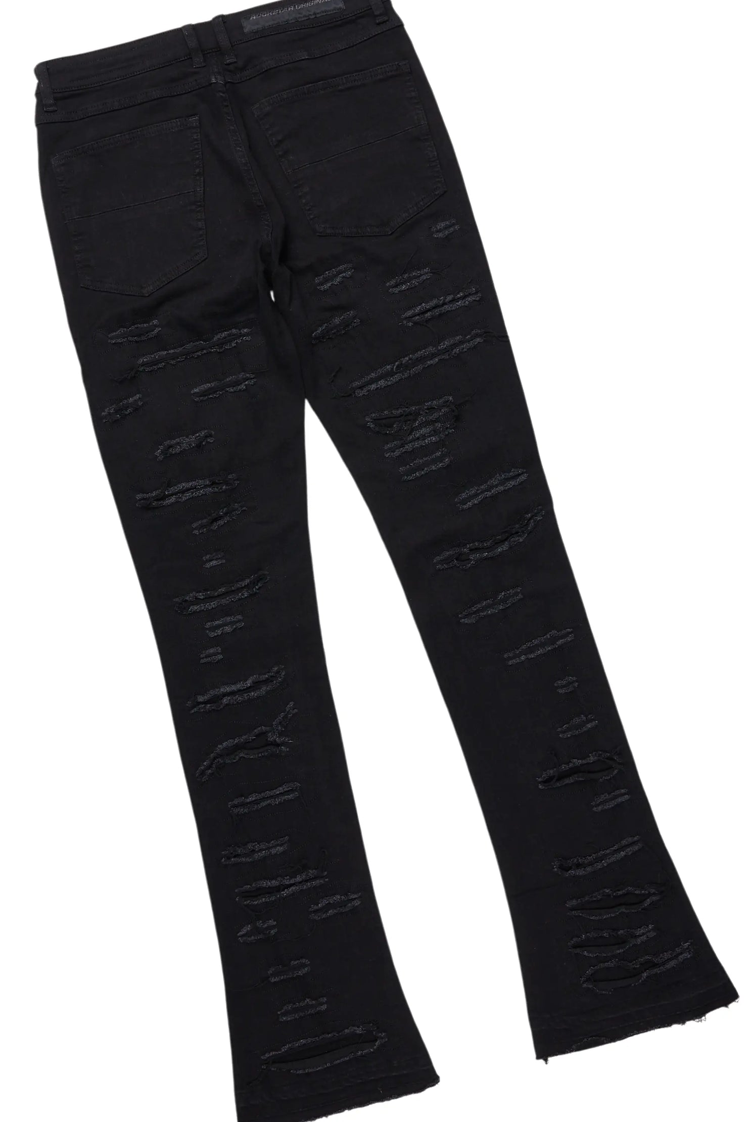 Fields Purple Hoodie/Stacked Flare Jean Bundle