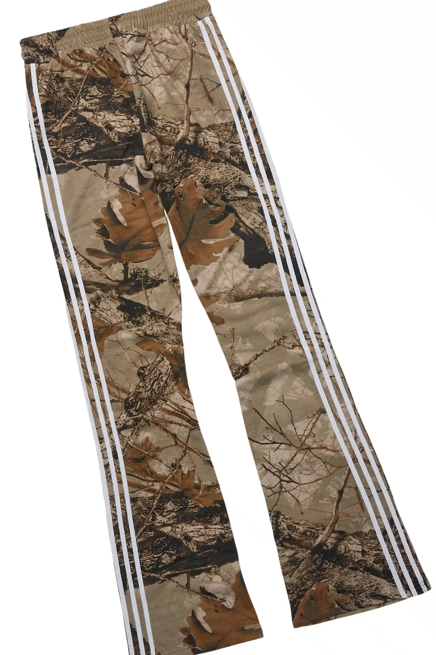 Tylla Camo T-Shirt/Baggy Stacked Track Set