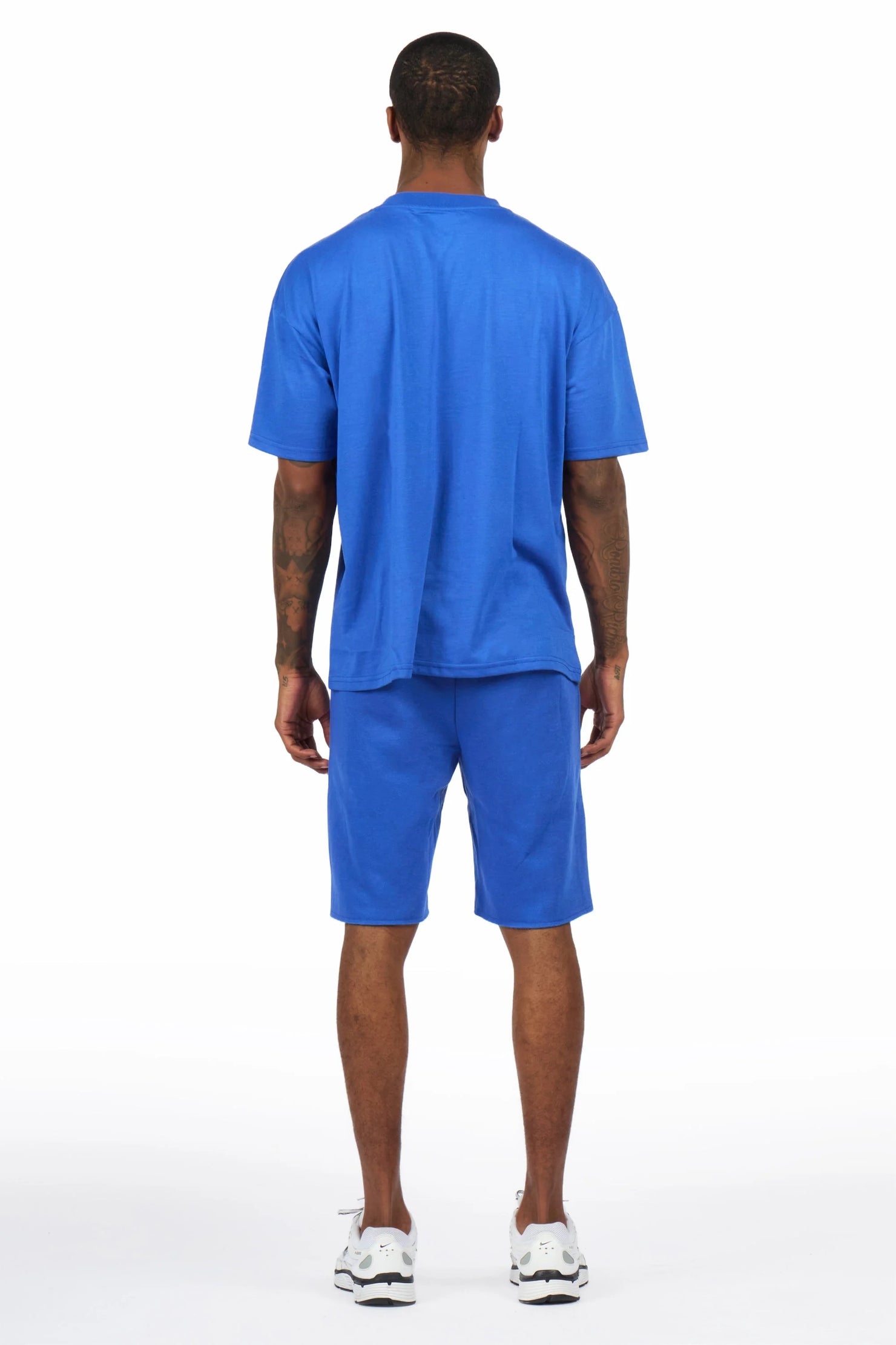 Allstar Royal/Black T-Shirt Short Set