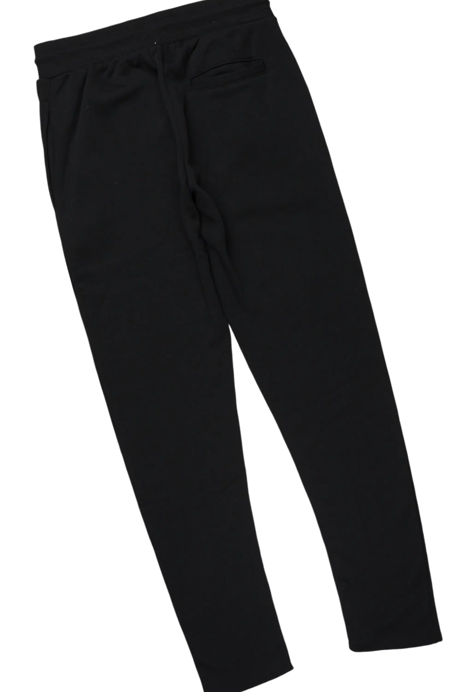 Basic Black Hoodie/Slim Fit Track Set