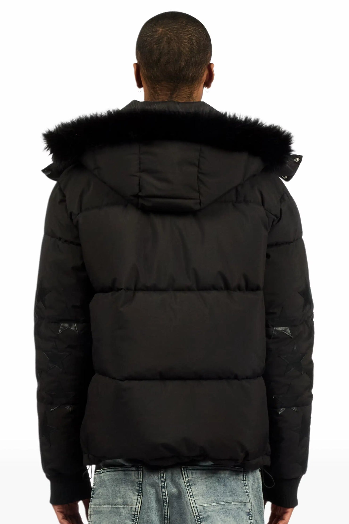 Starlane Black Puffer Jacket