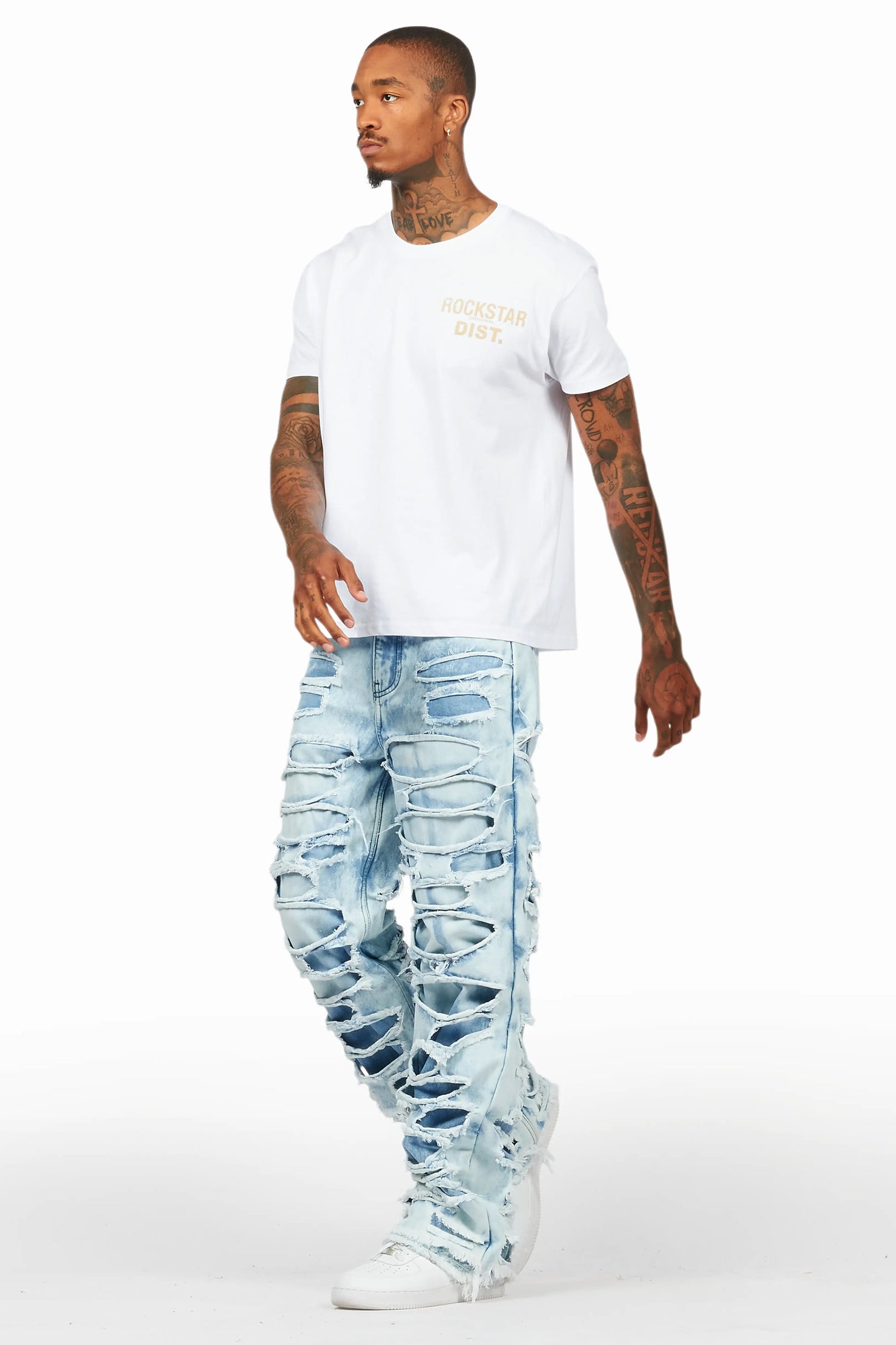 Luisu Blue Baggy Fit Jean