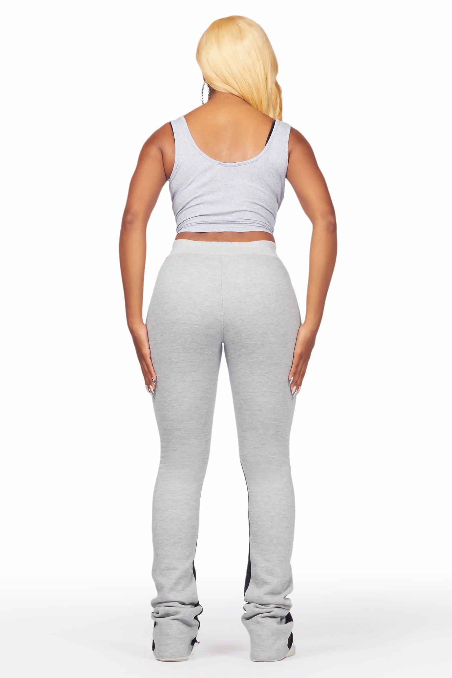 Brandee Grey Corset Super Stacked Trackset