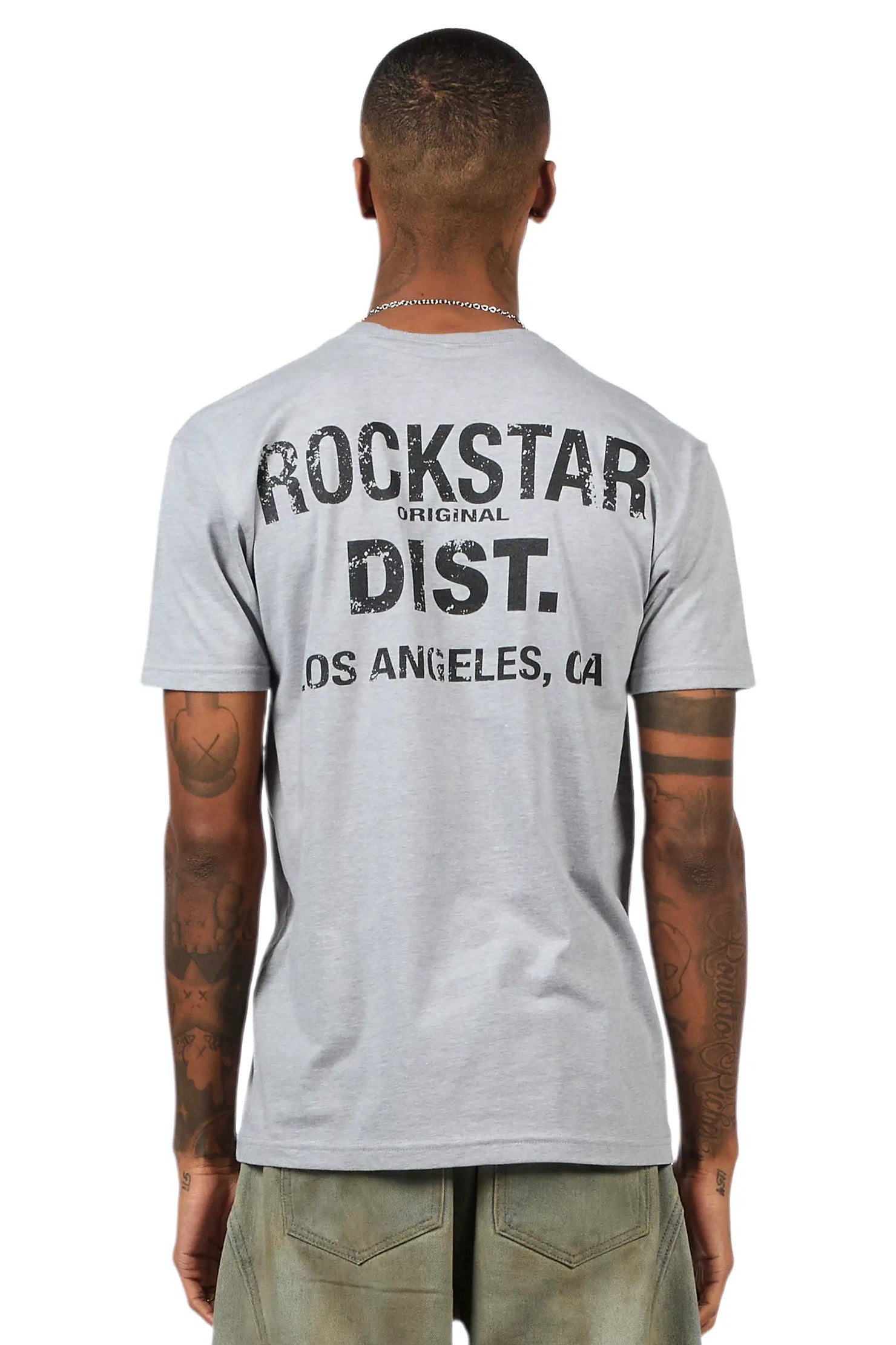 Lake Grey/Black Graphic T-Shirt