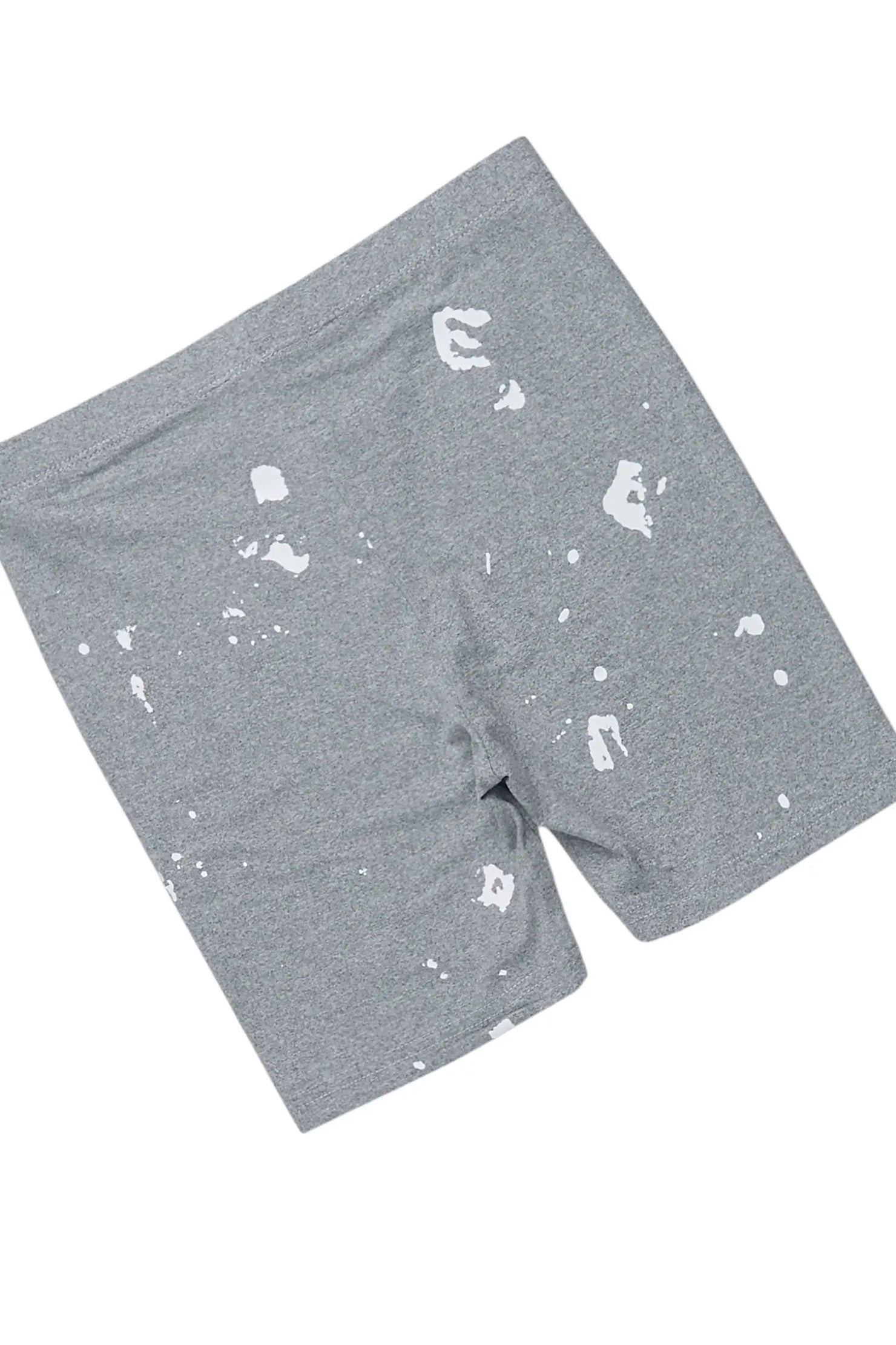 Girls Hether Grey Living For It Short Set