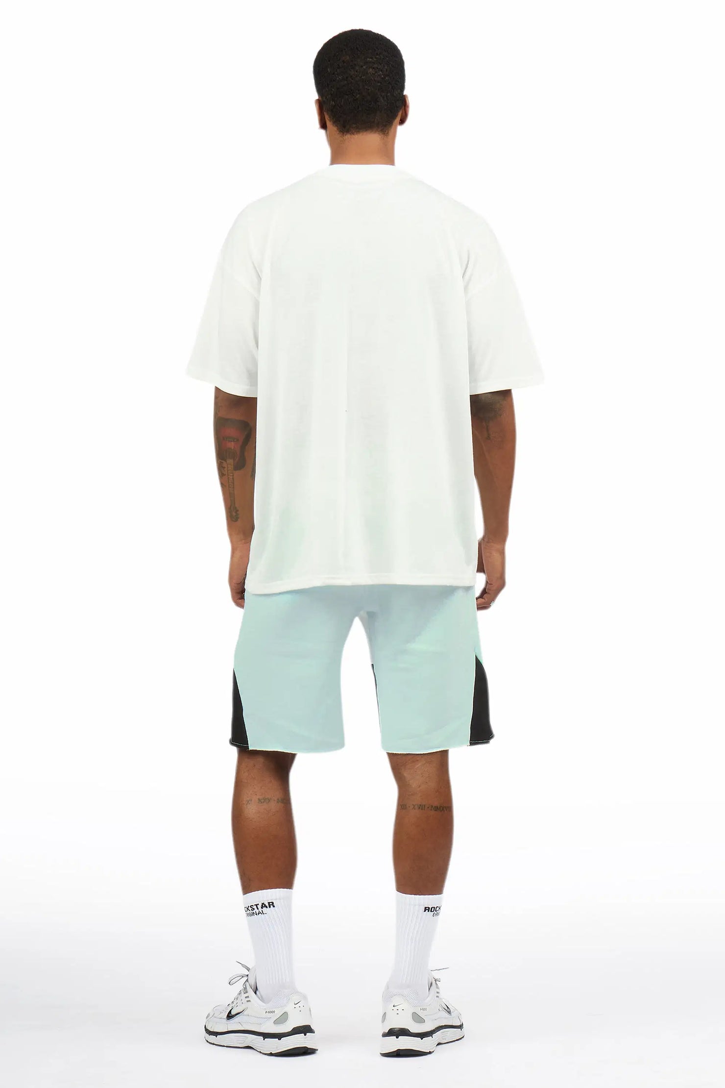 Scottie White/Mint Painter T-Shirt/Short Set