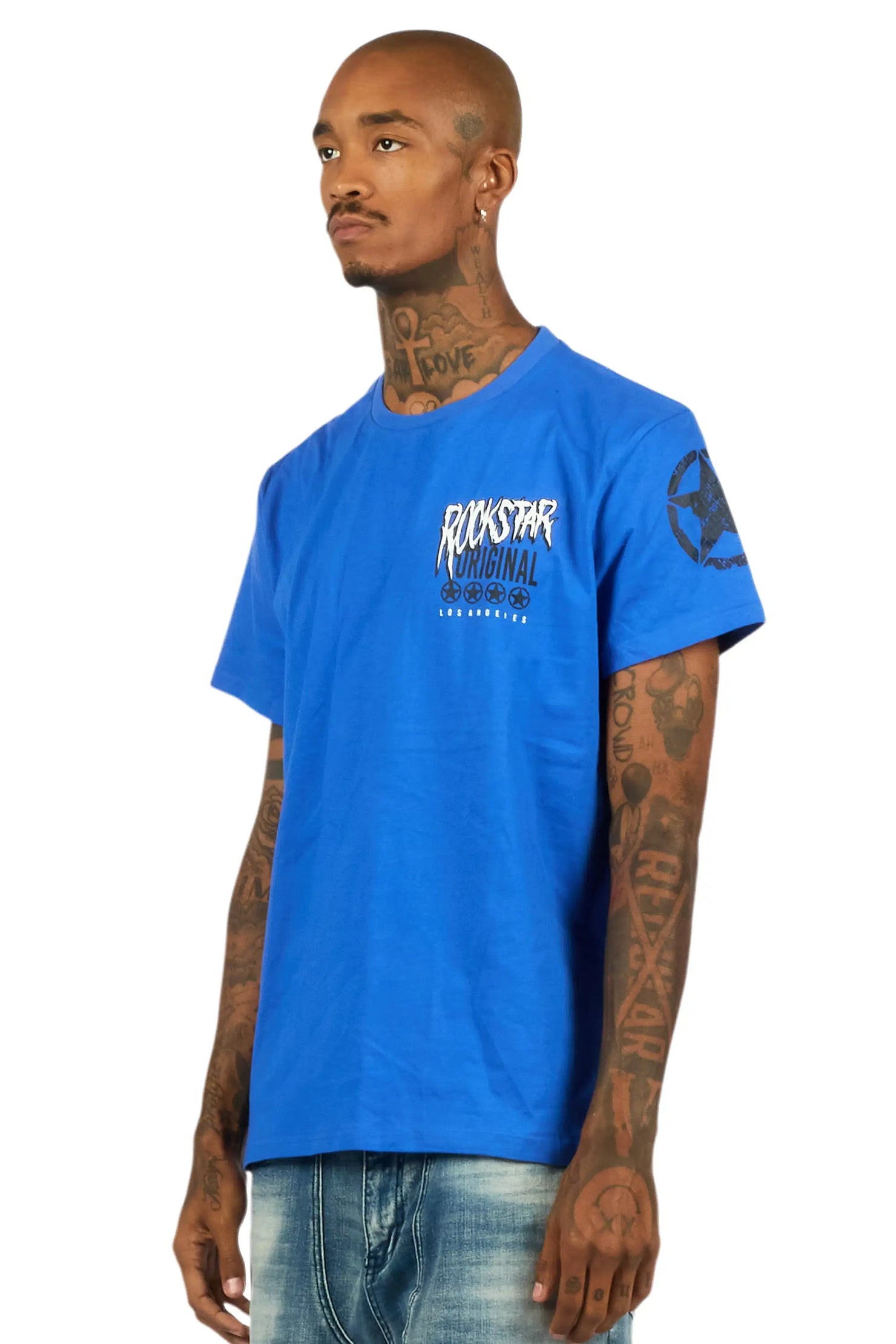 Wizzurd Royal Graphic T-Shirt
