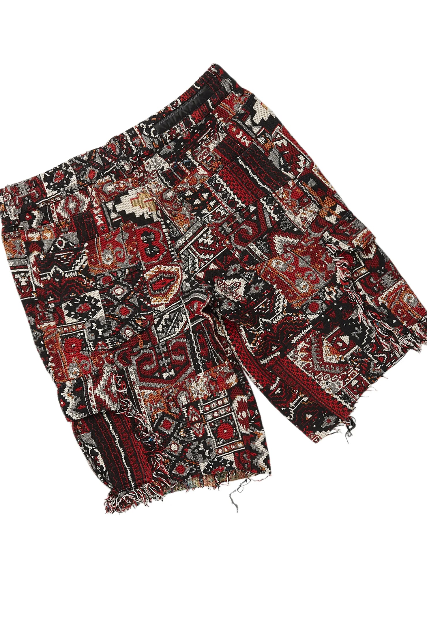 Lake Burgundy/Black T-Shirt/Tapestry Short Set