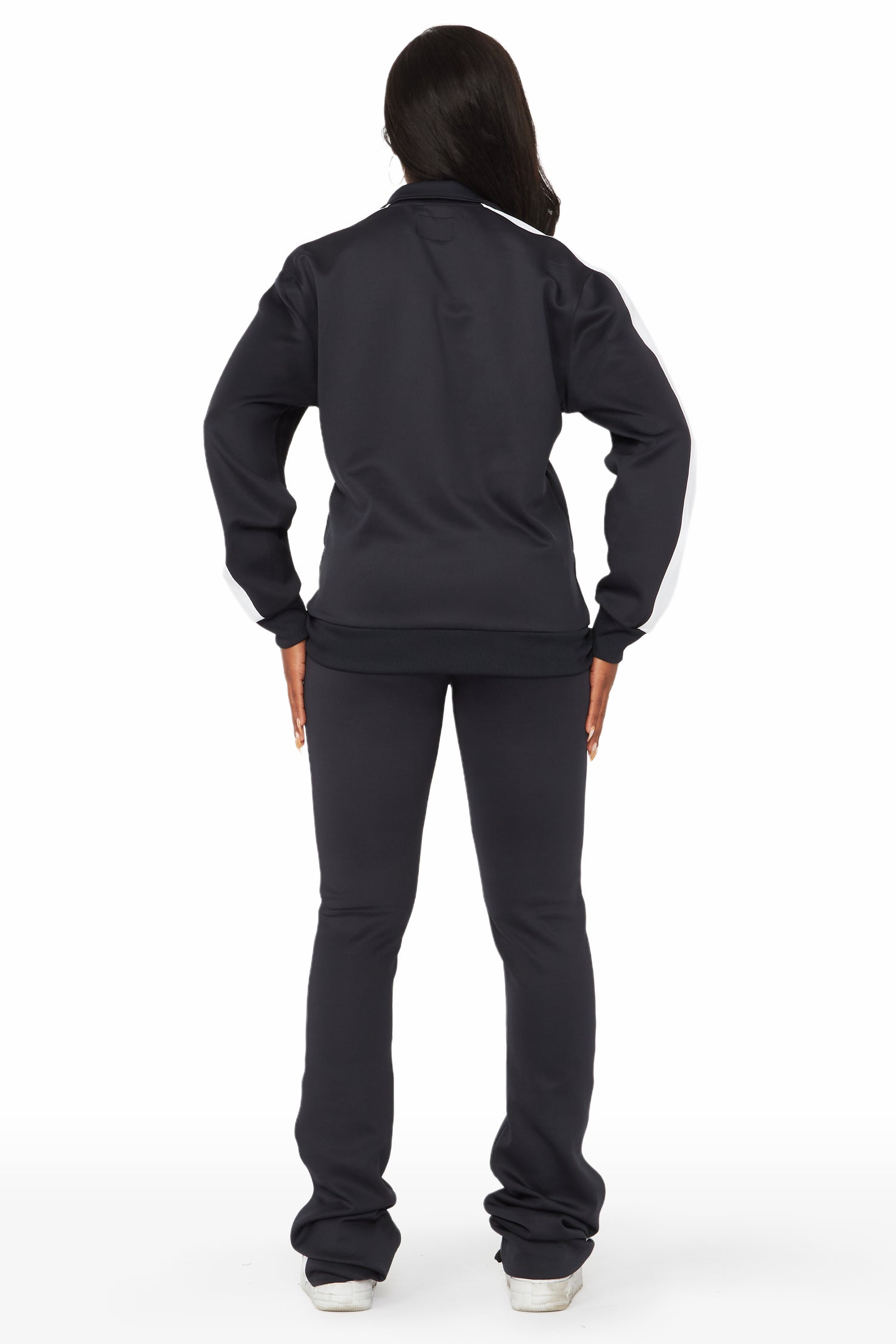 Joelle Black Drippy Stacked Trackset