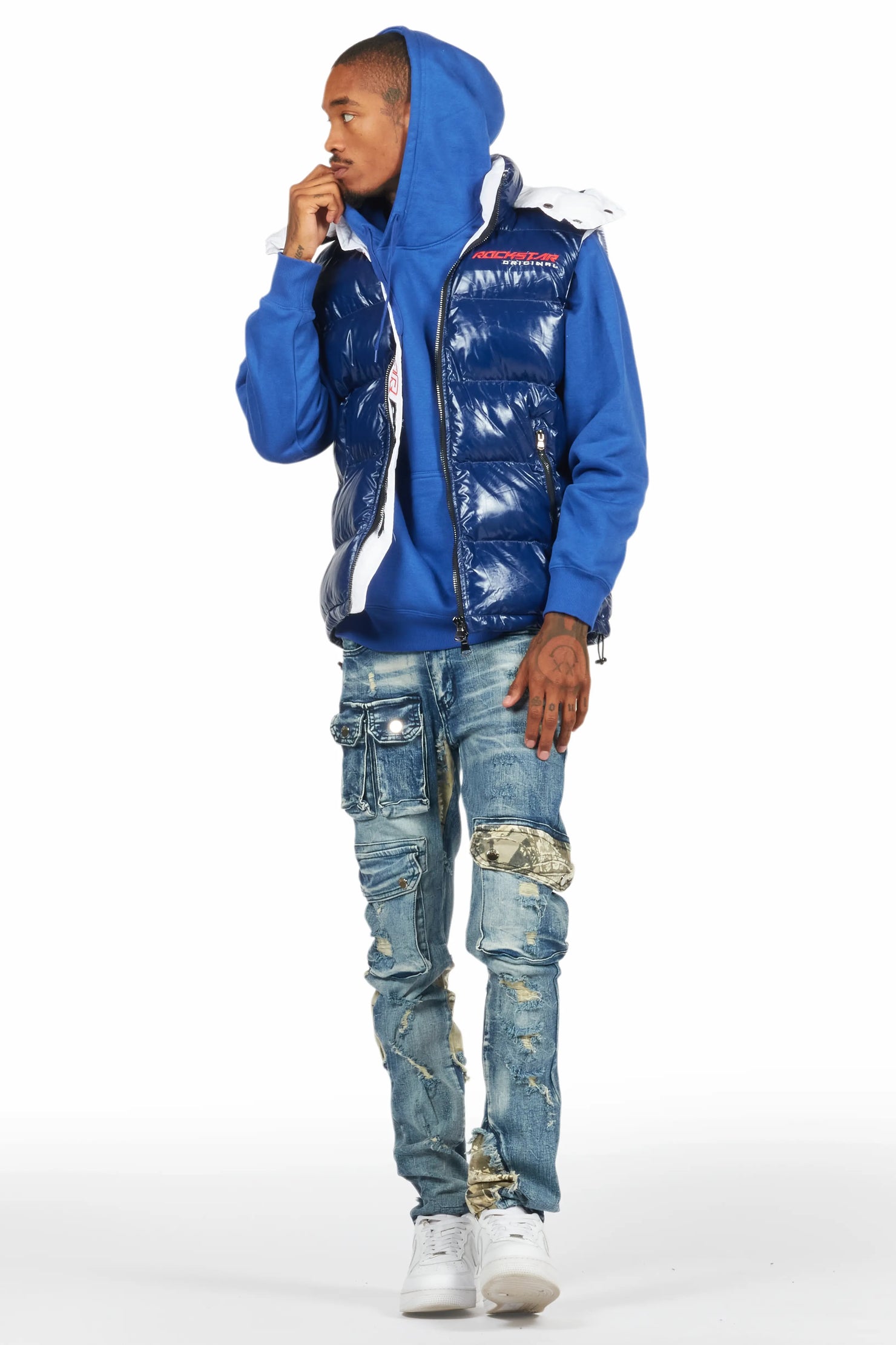 Zeta Blue Slim Fit Jeans