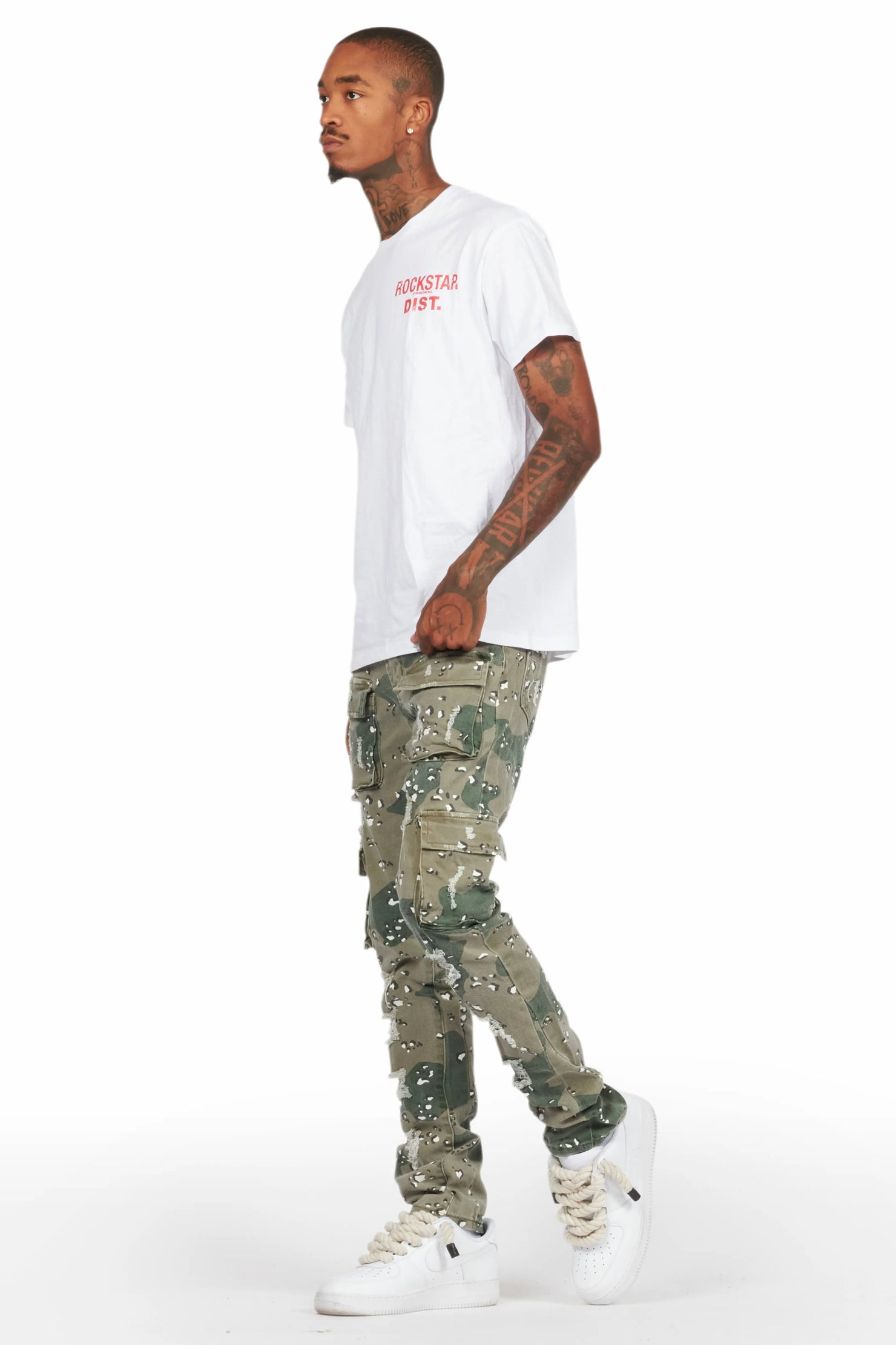 Kade Camo Skinny Fit Jean