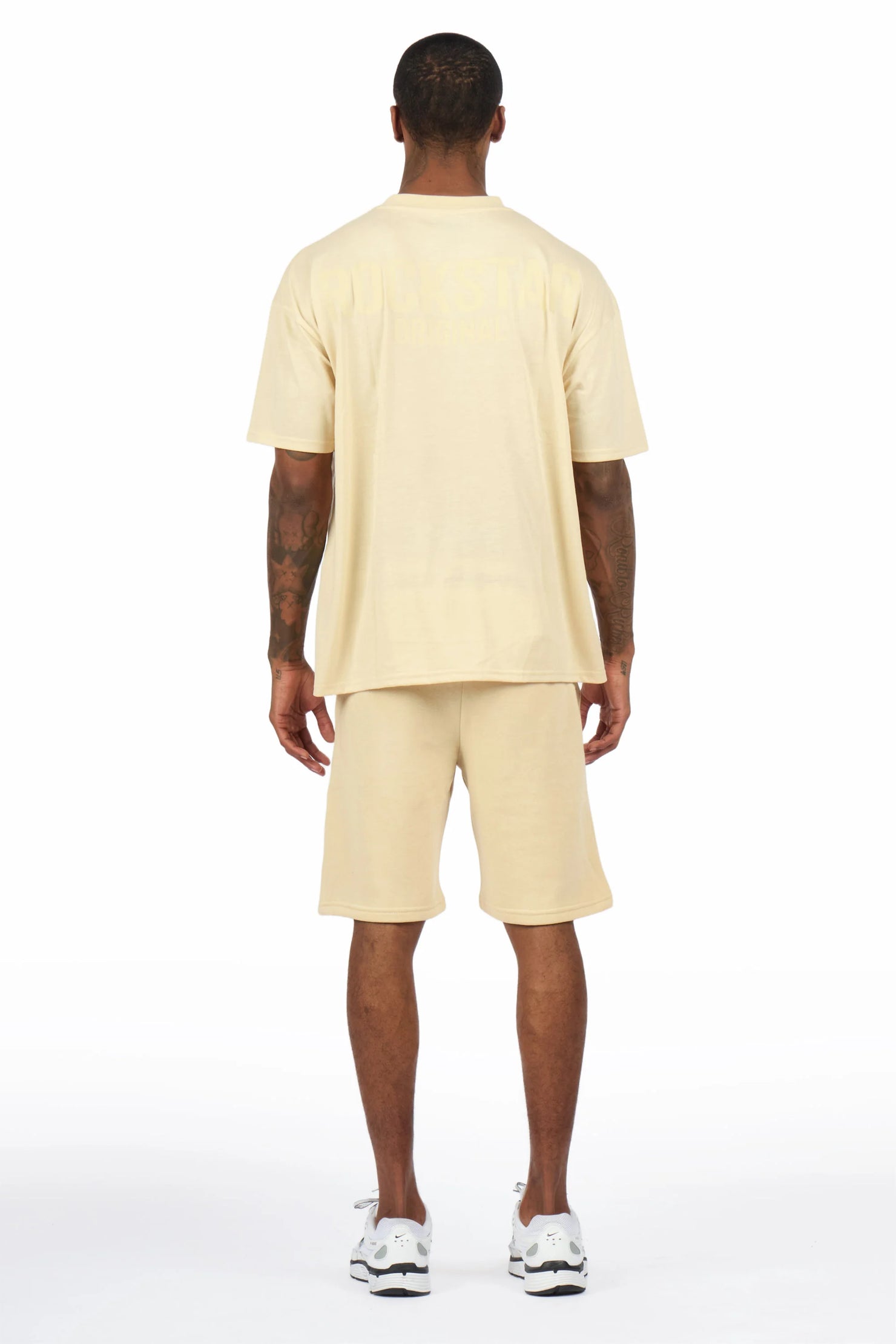 Sana Beige/Beige Short Set
