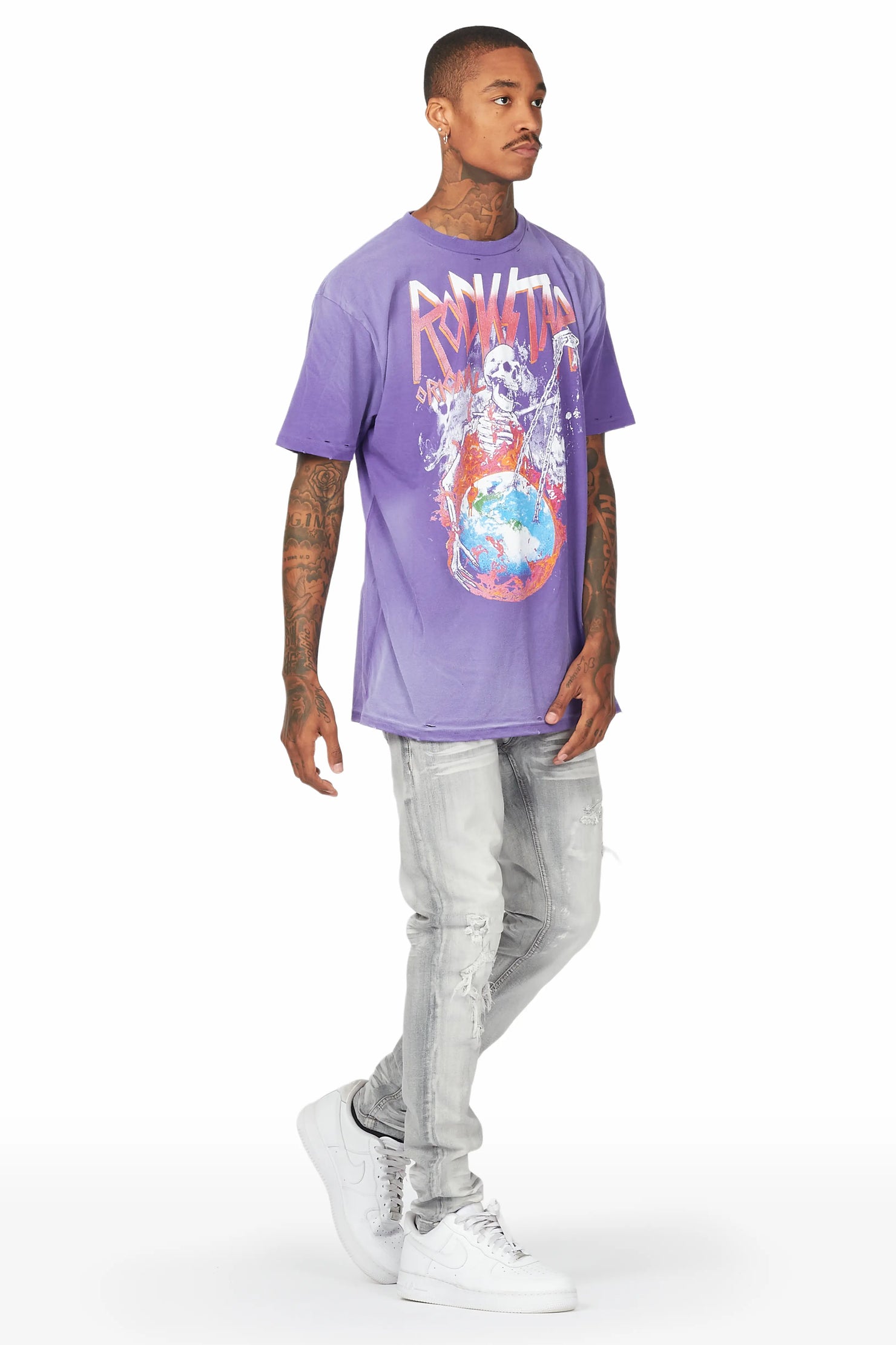 Harrison Grey Stretch Jean