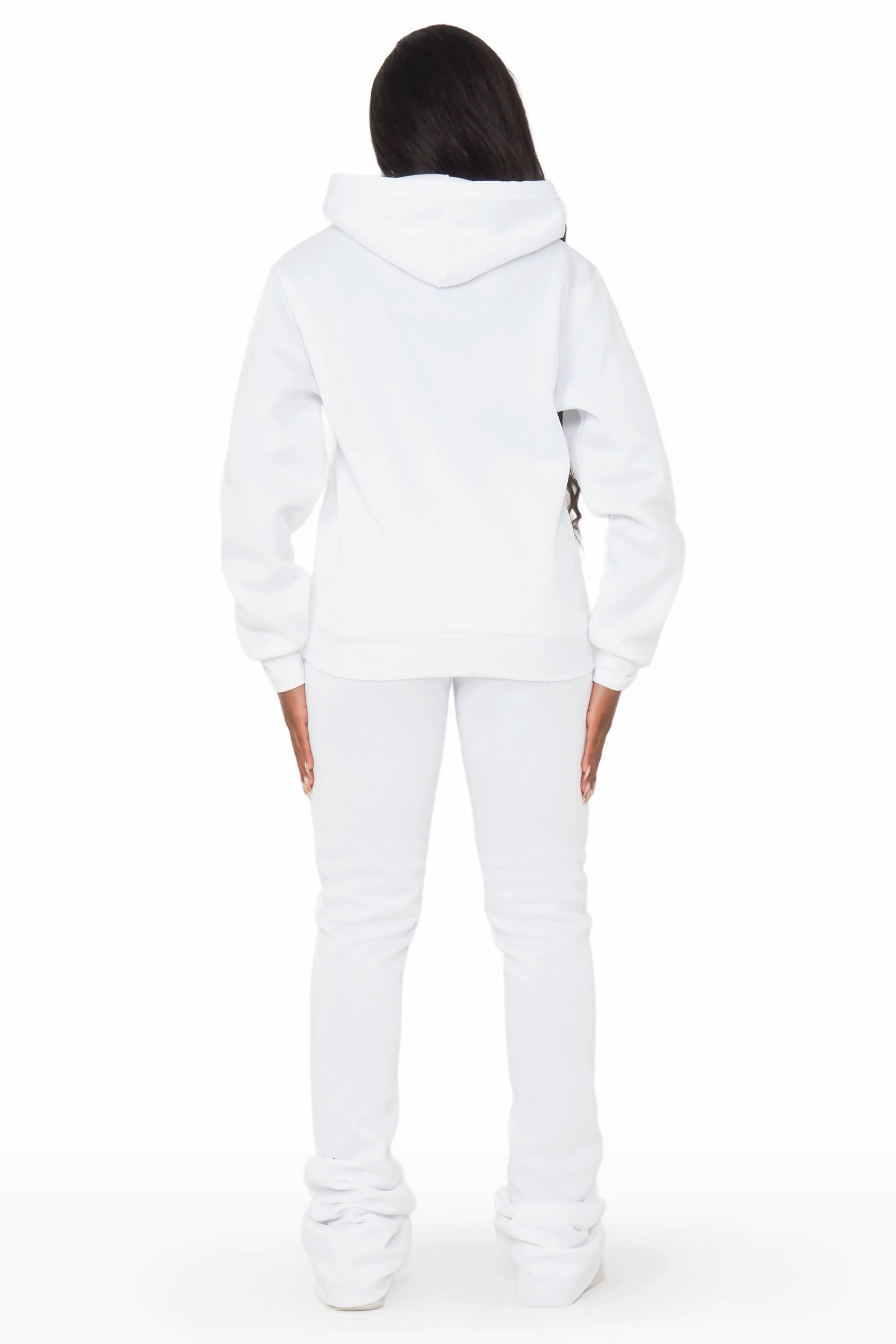 Oliviee White Super Stacked Trackset