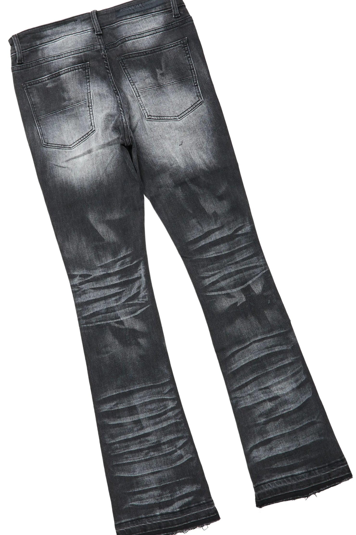 Magic Puffer & Florence Black Stacked Flare Jean Bundle