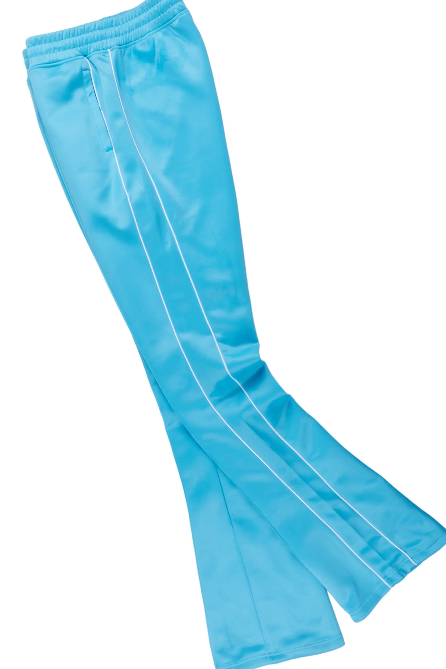 Murdra White/Blue Hoodie Track Set