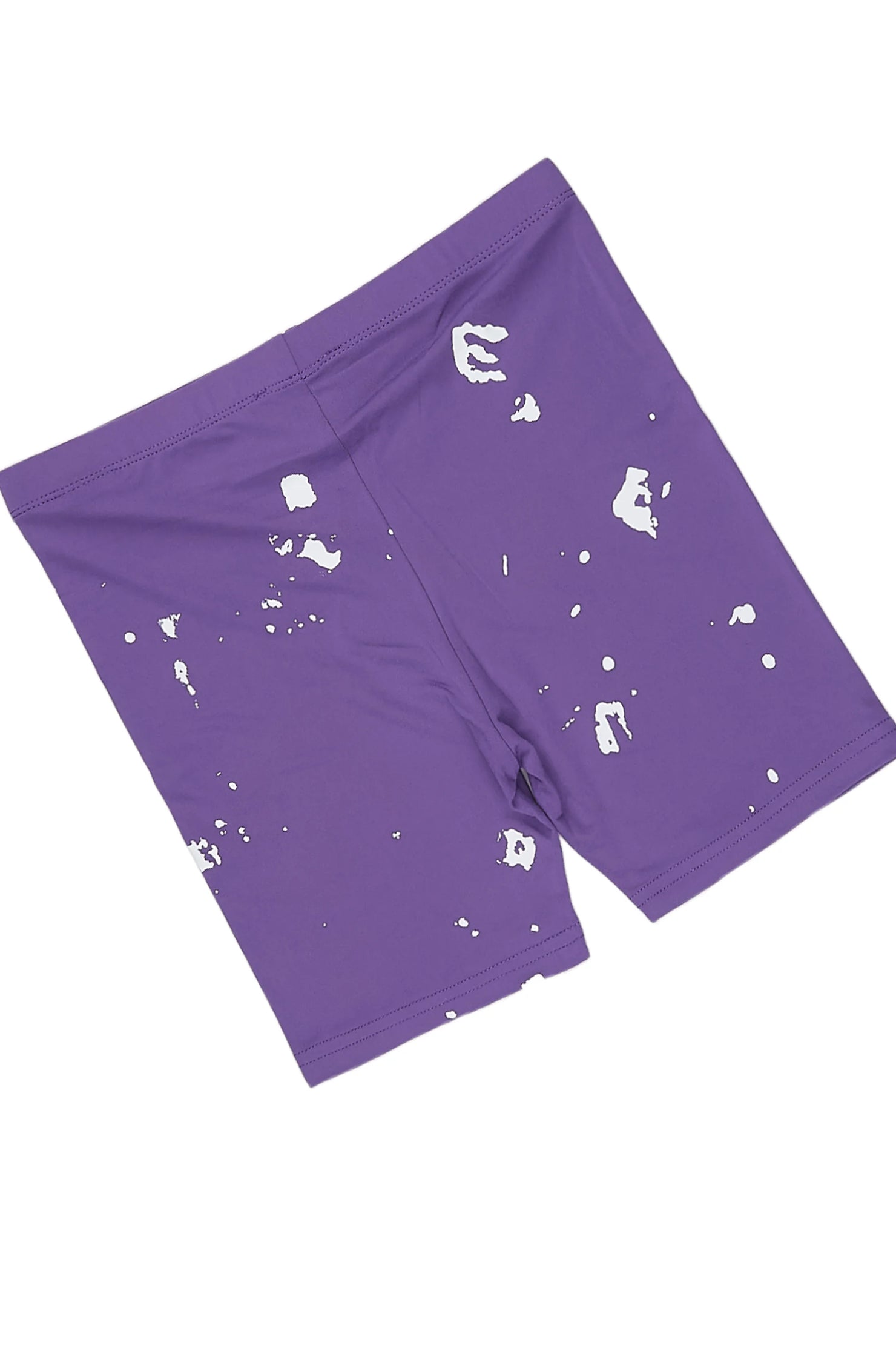 Girls Purple Living For It Short Set