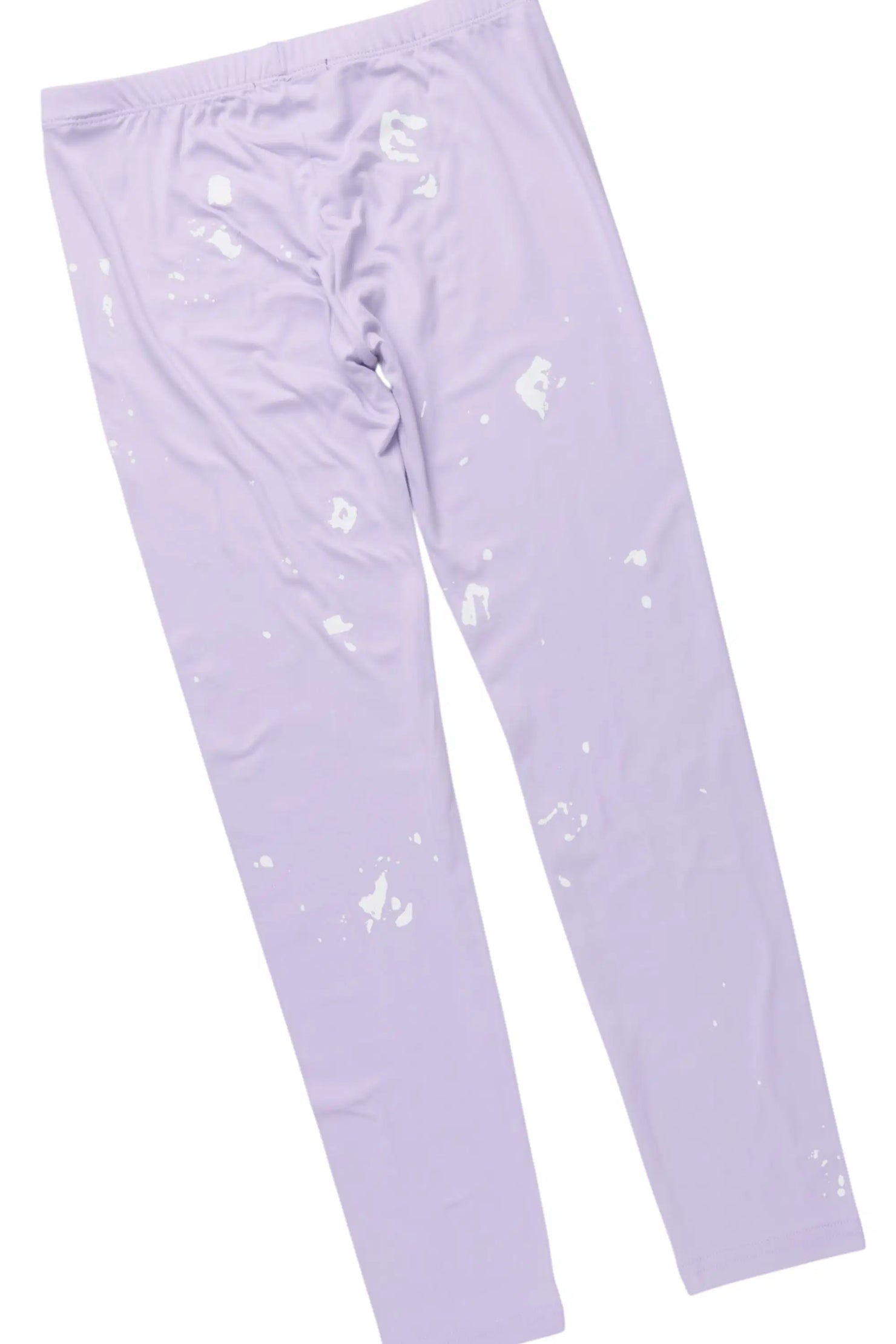 Girls Living For It Lavender Long Sleeve Lounge Set