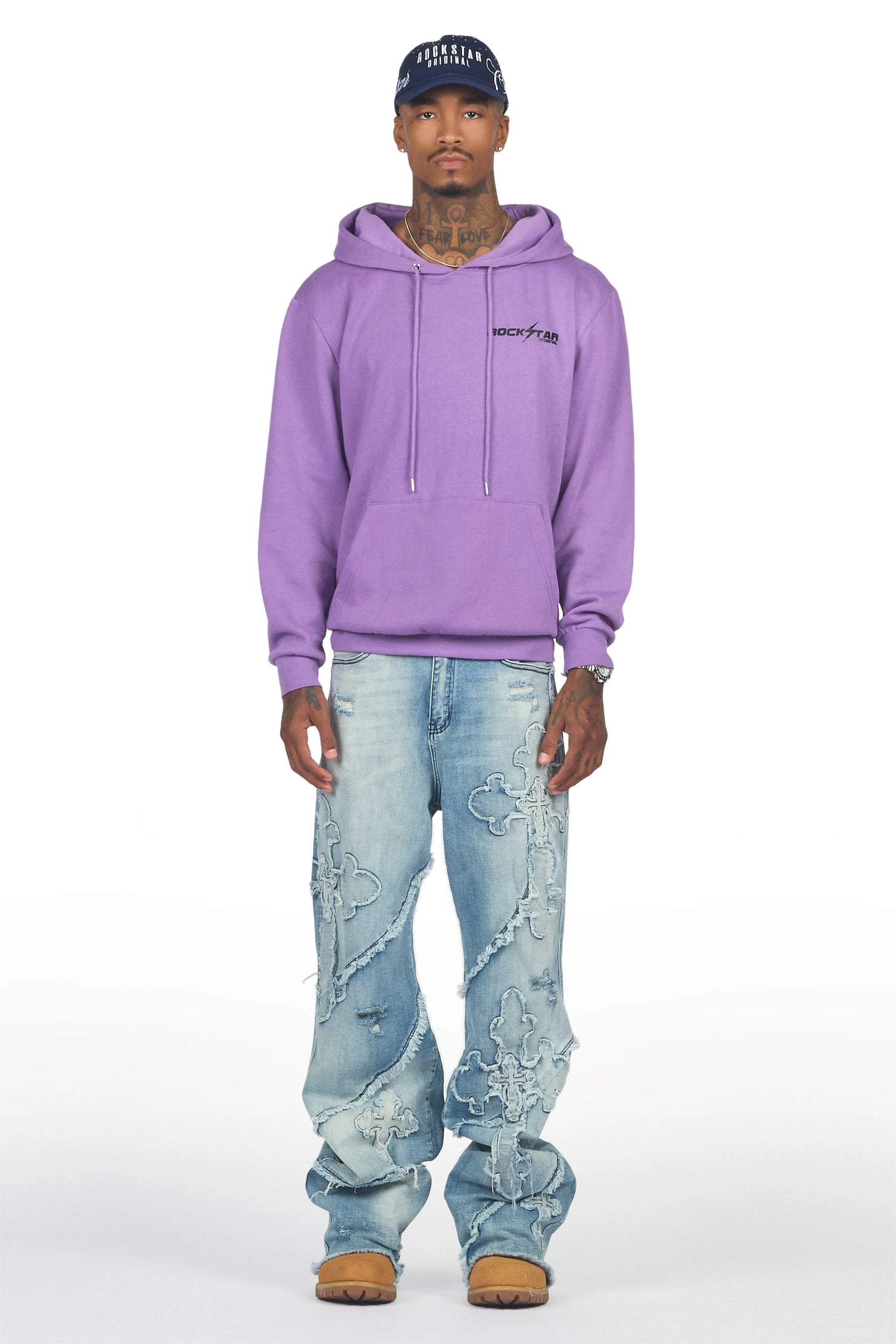Krose Blue Baggy Fit Jean