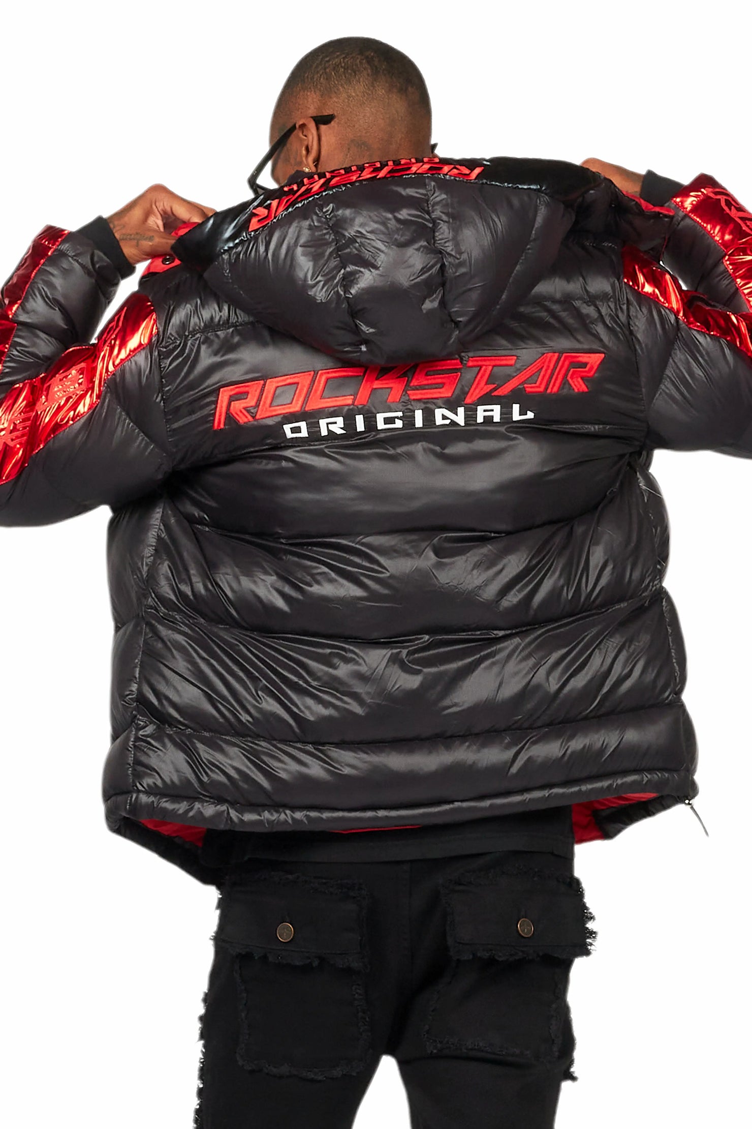 Alasia Black Puffer Jacket