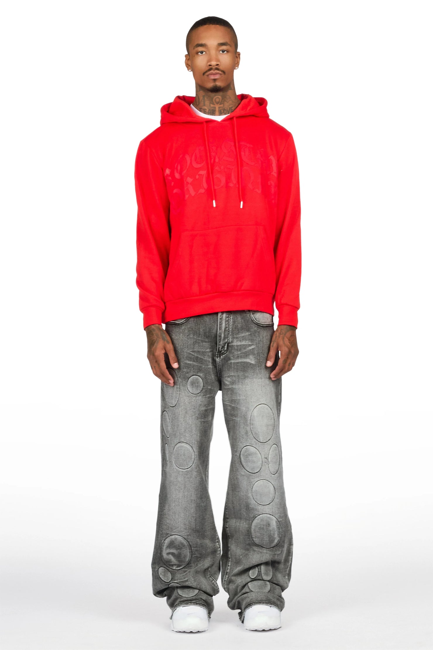 Ovol Grey Baggy Fit Jean