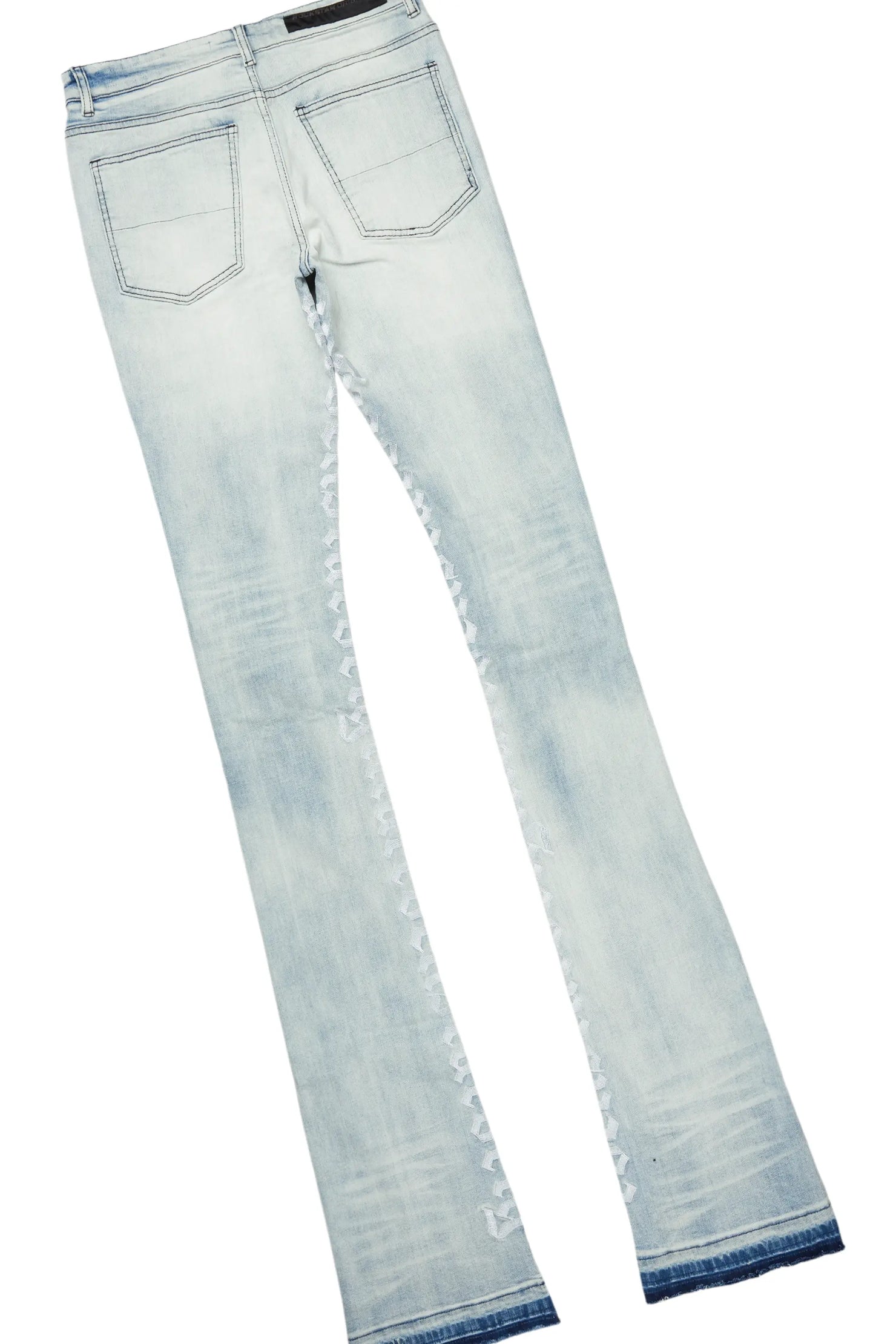 Bubble Royal Blue Hoodie & Colette Stacked Flare Jean Bundle