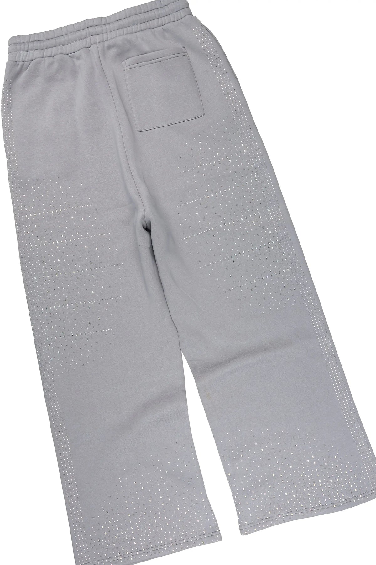 Eoghan Charcoal Rhinestone Hoodie/Baggy Pant Track Set