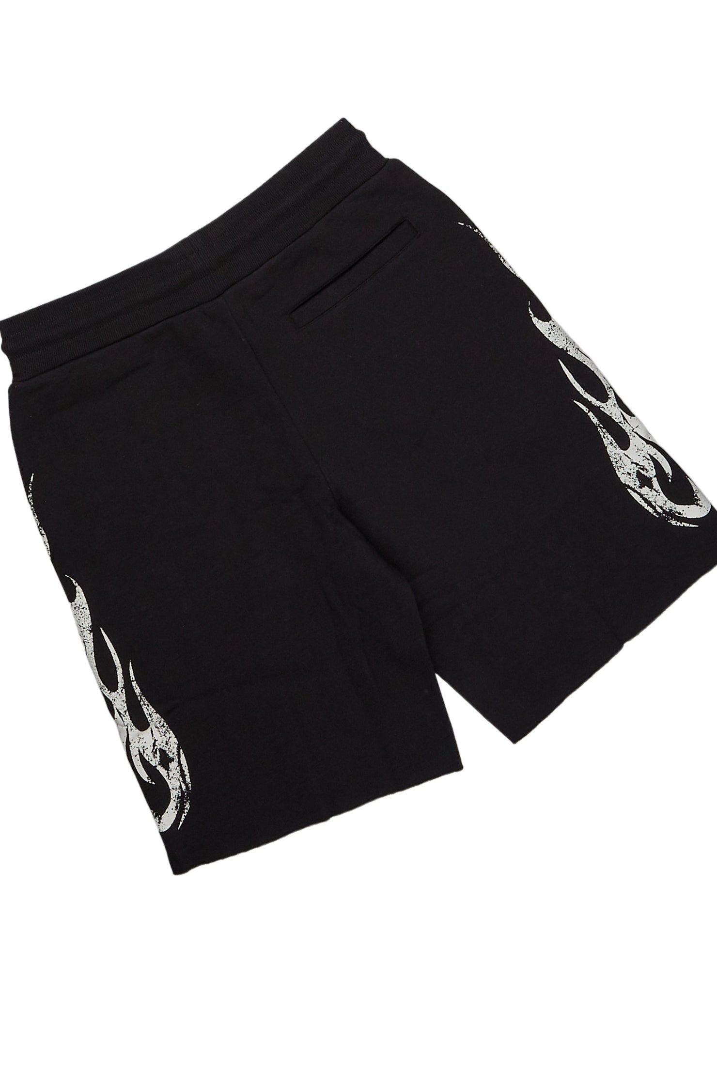 Boys Members Black T-Shirt/Short Set