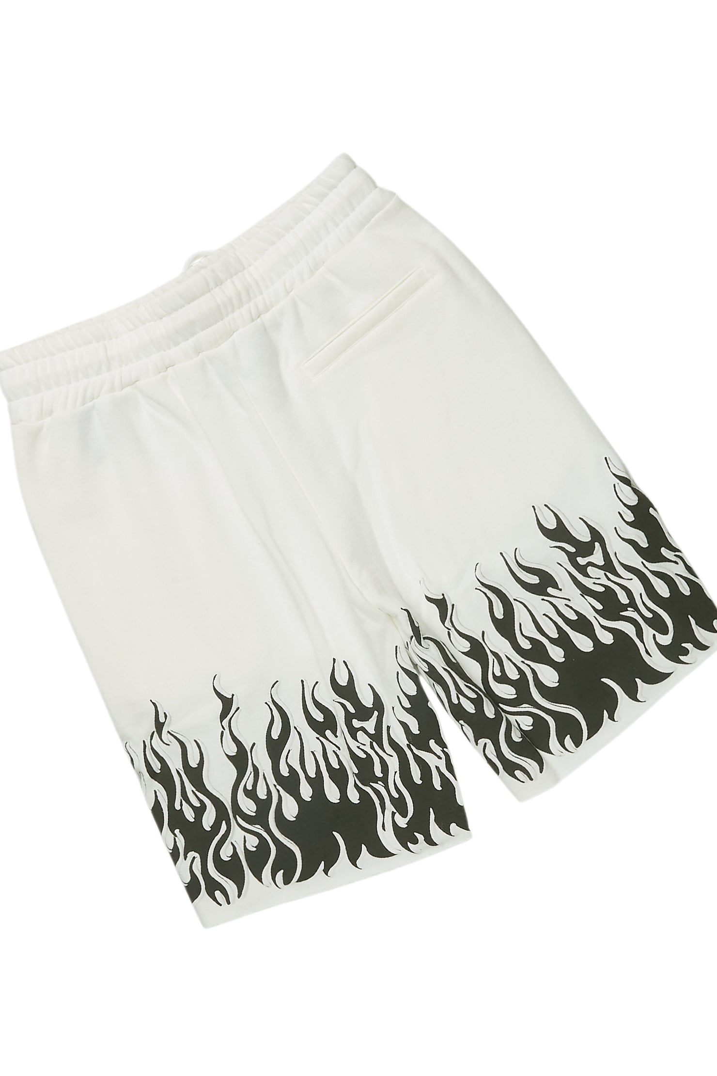 Bubble White T-Shirt/Short Set