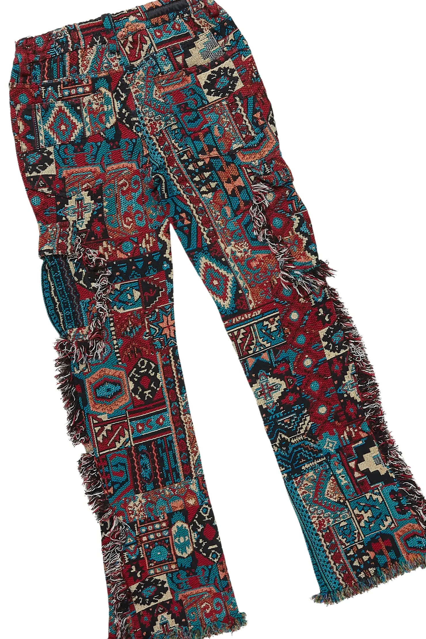 Boys Bloke Navy Hoodie/Stacked Flare Jean Set