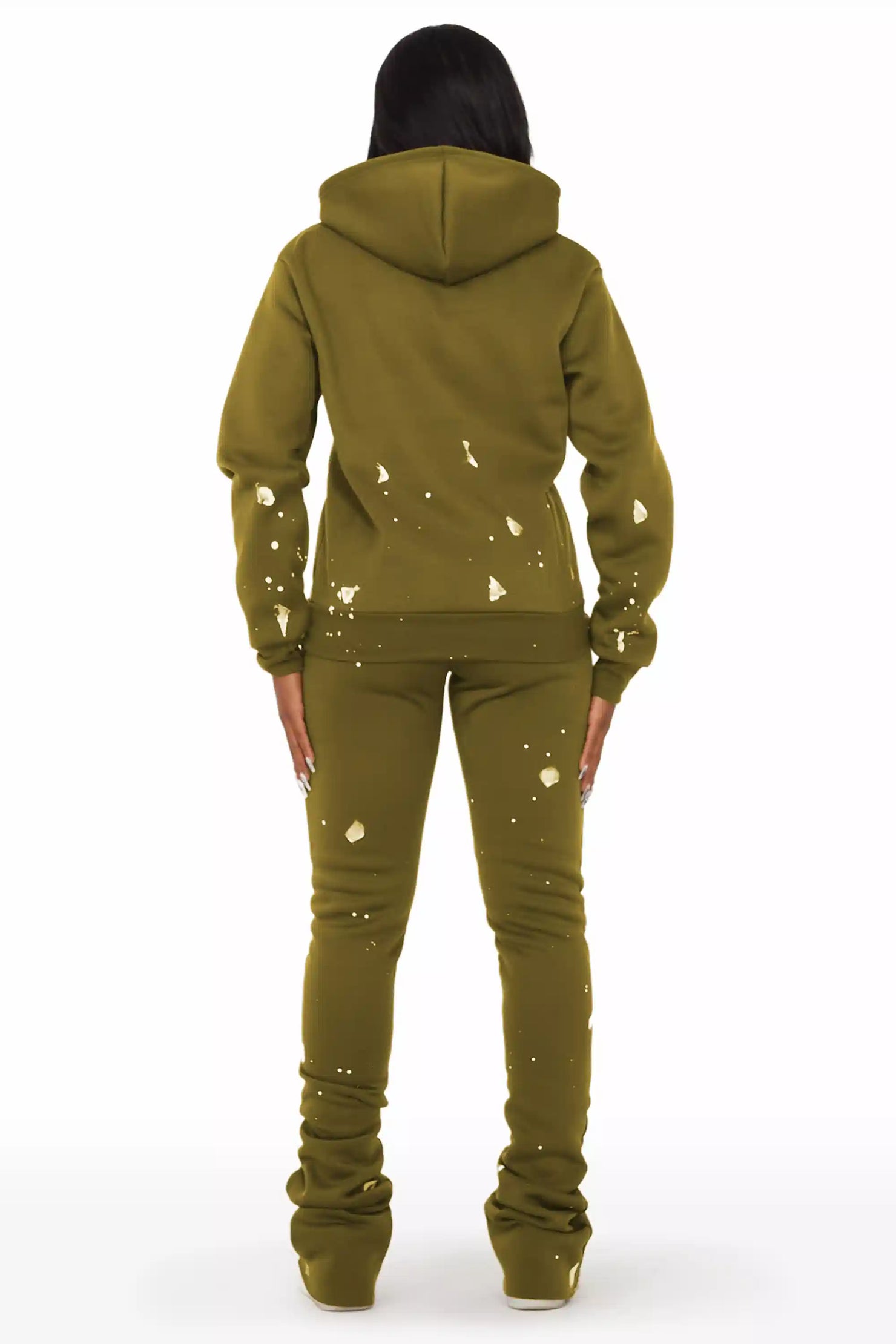 Hadley Olive Super Stacked Trackset