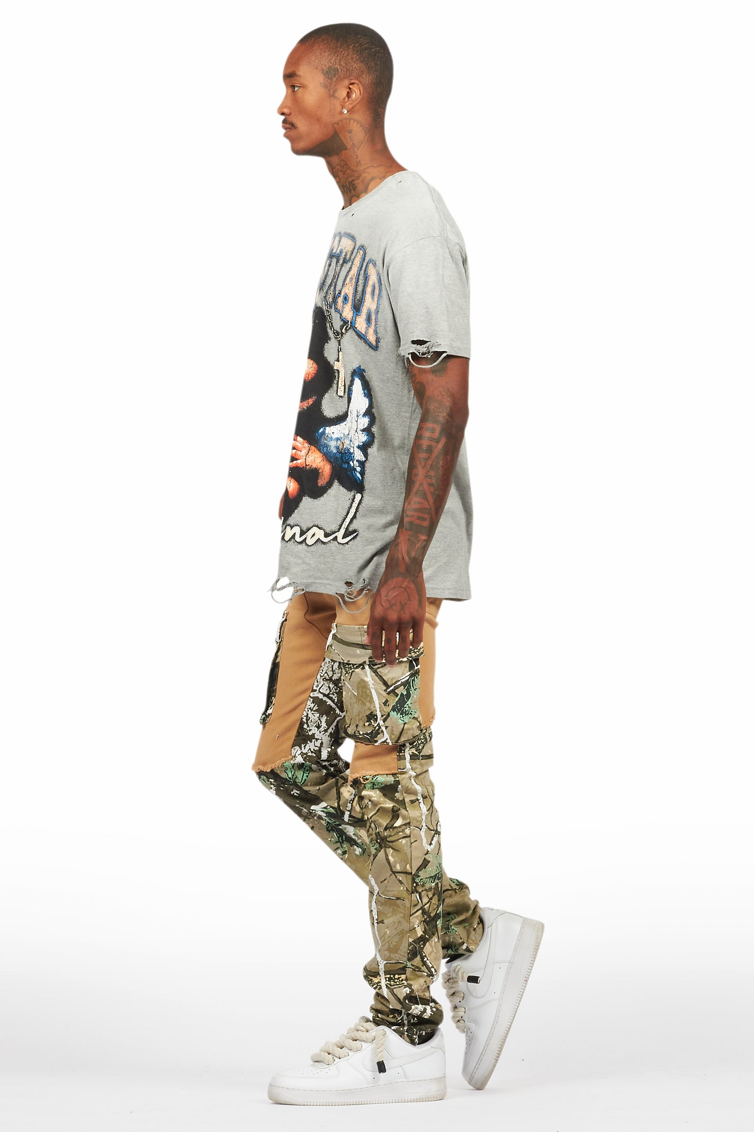 Denka Beige Slim Fit Jean