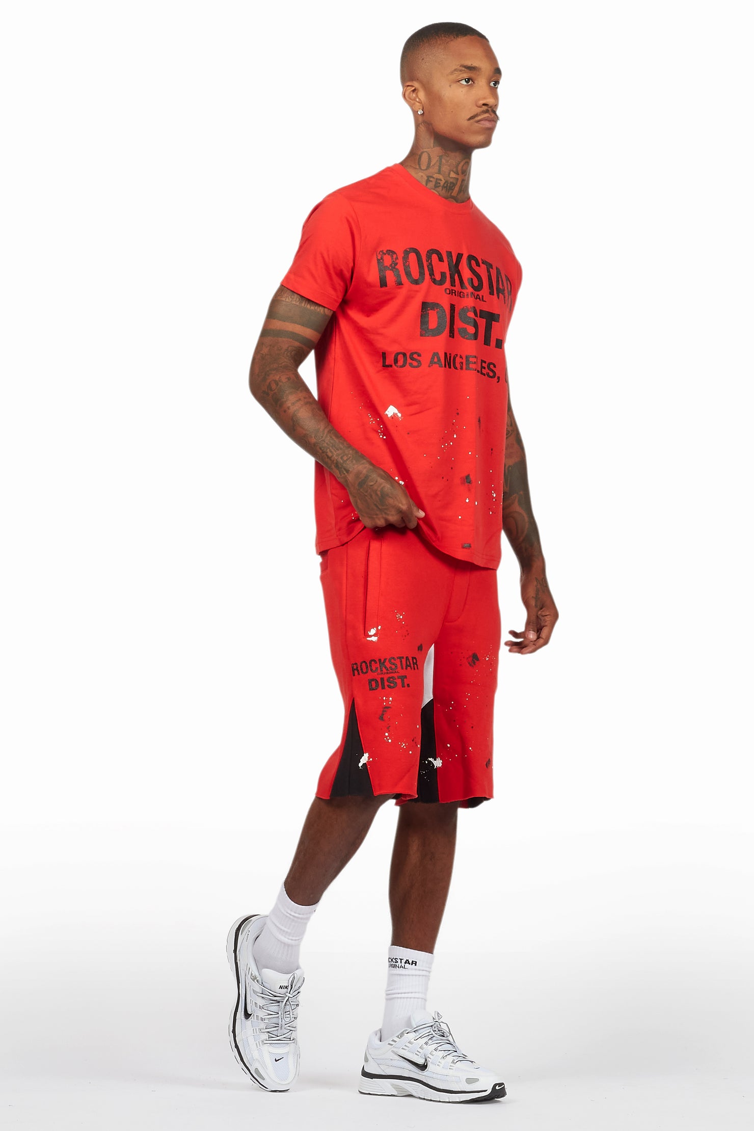 Scottie Red Painter T-Shirt/Short Set