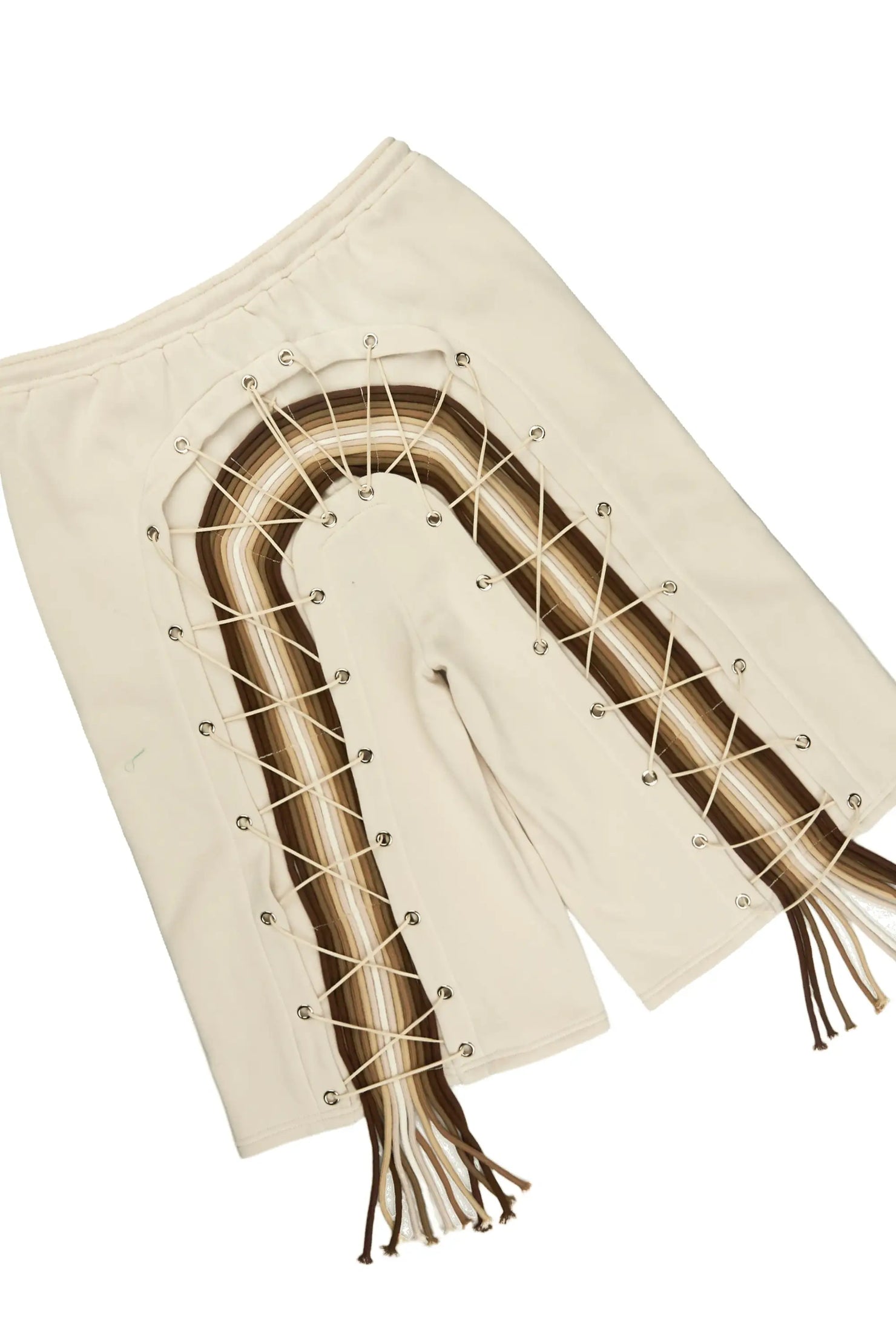 Jolan Beige T-Shirt/Jort Set