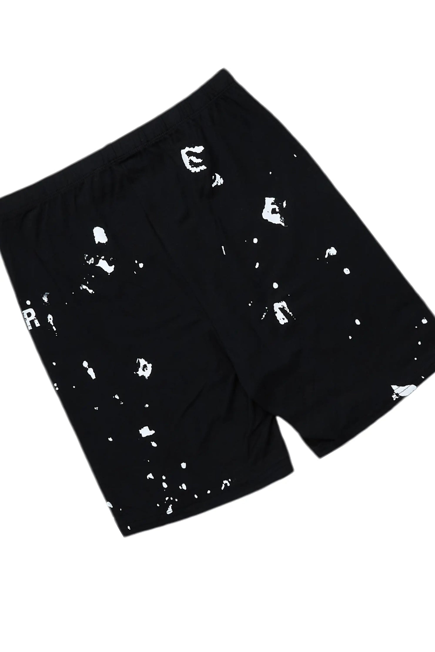 Living For It Black Bike Short Set