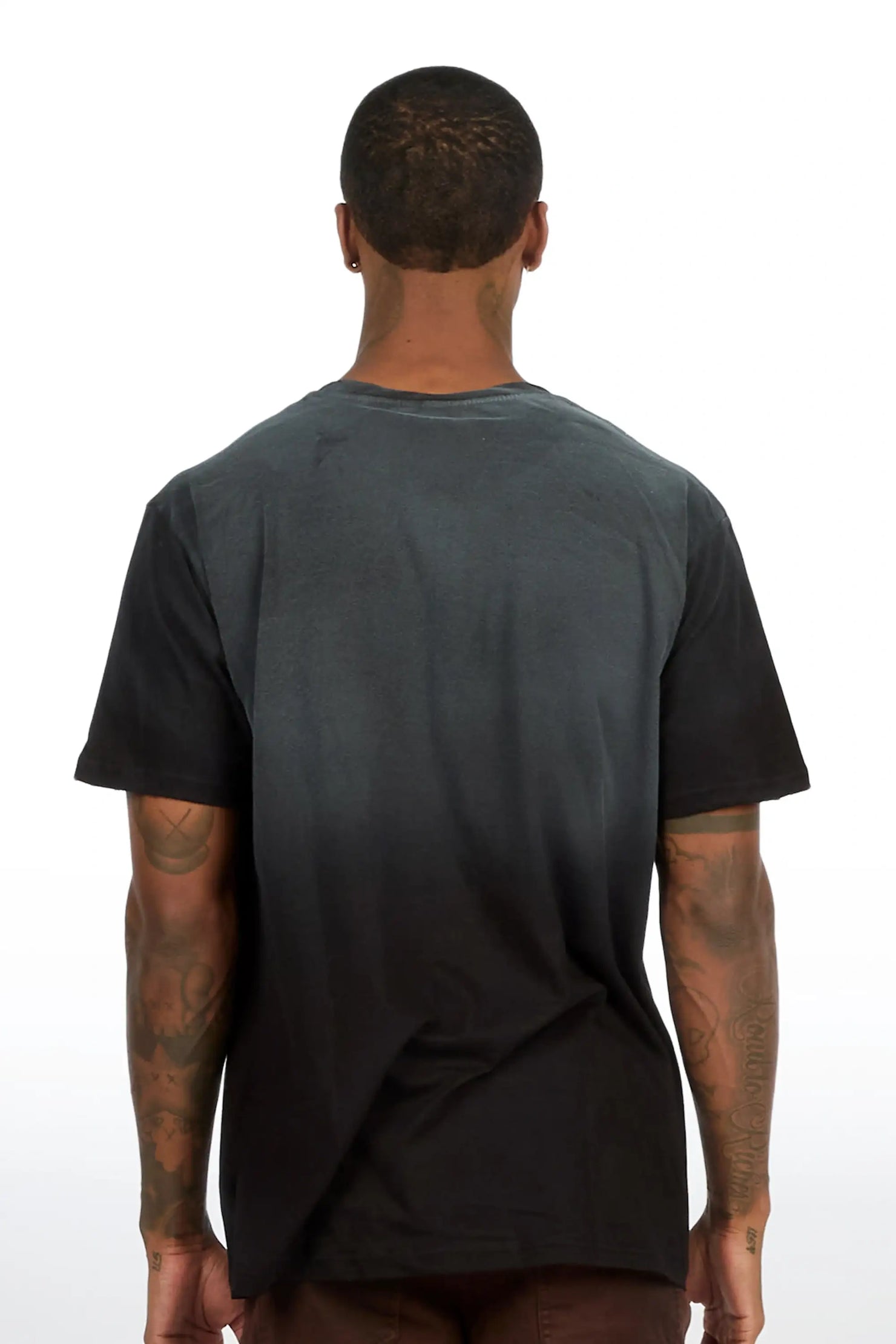 Torell Black Oversized Graphic T-Shirt