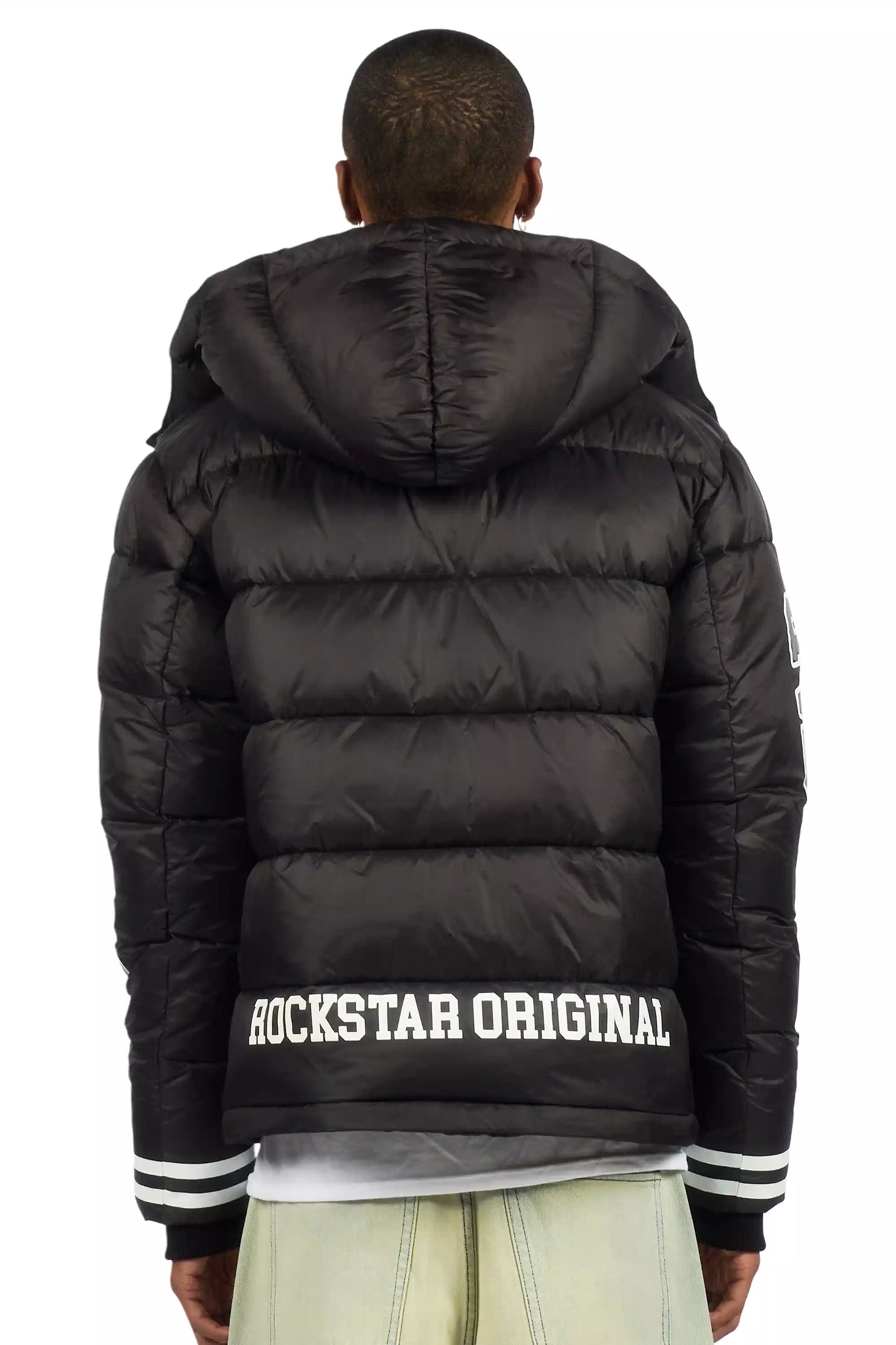 Yaco Black Puffer Jacket