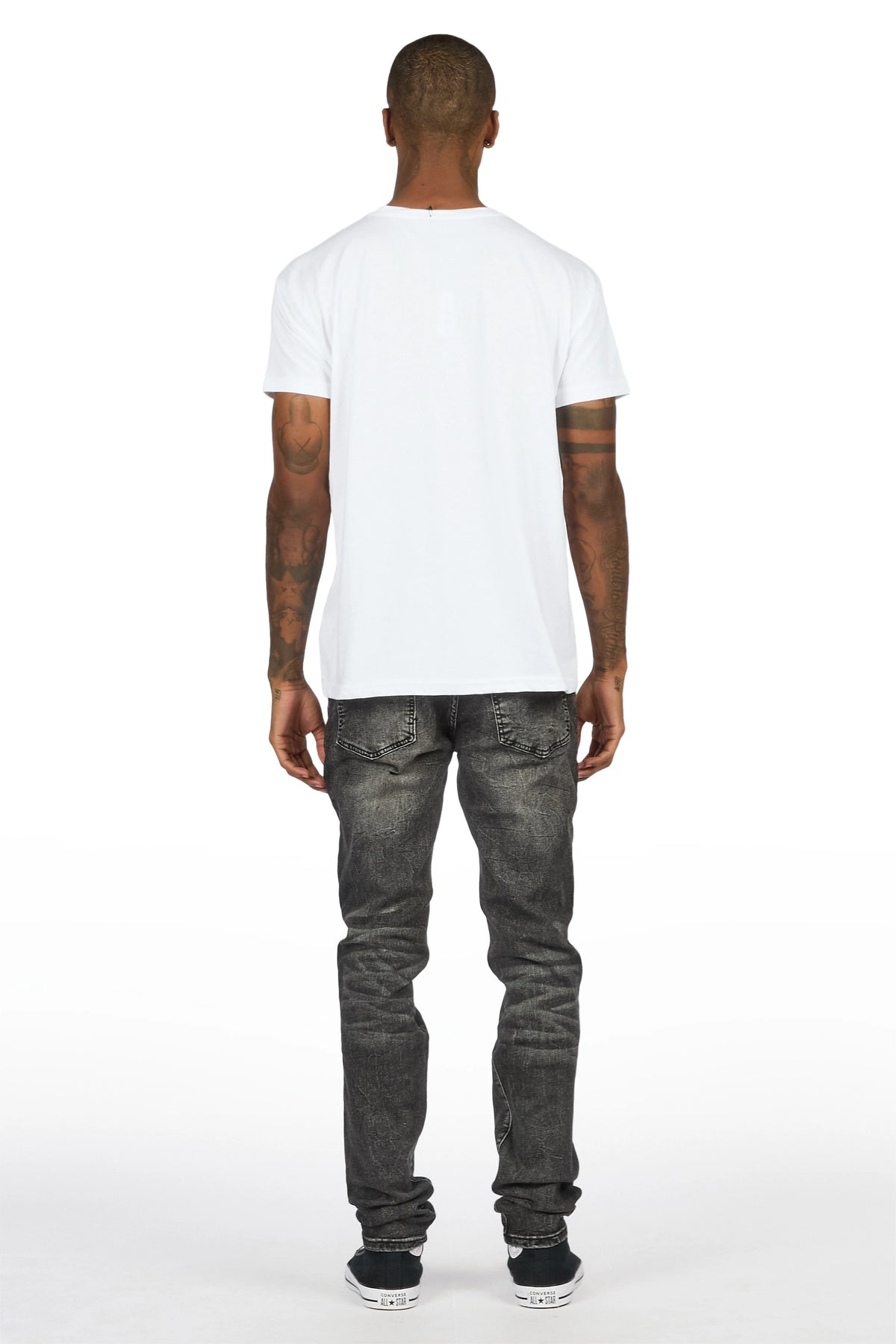 Oloko Dark Grey Slim Fit Jean