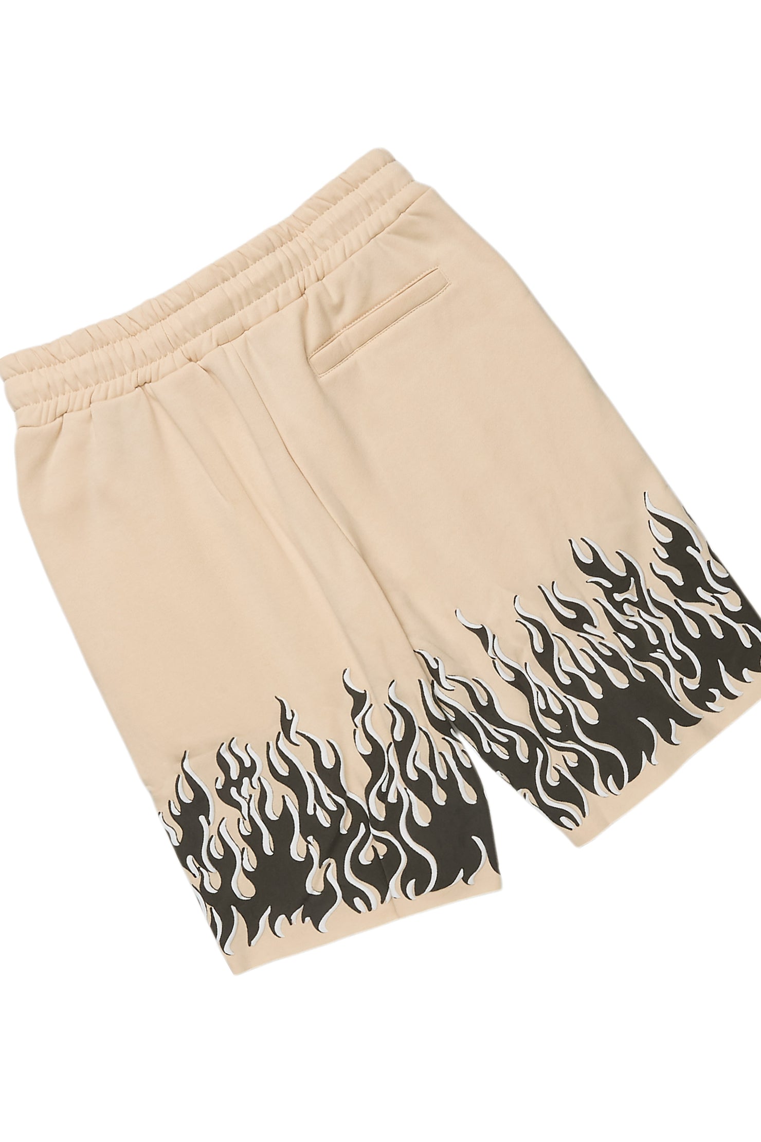 Bubble Beige T-Shirt/Short Set