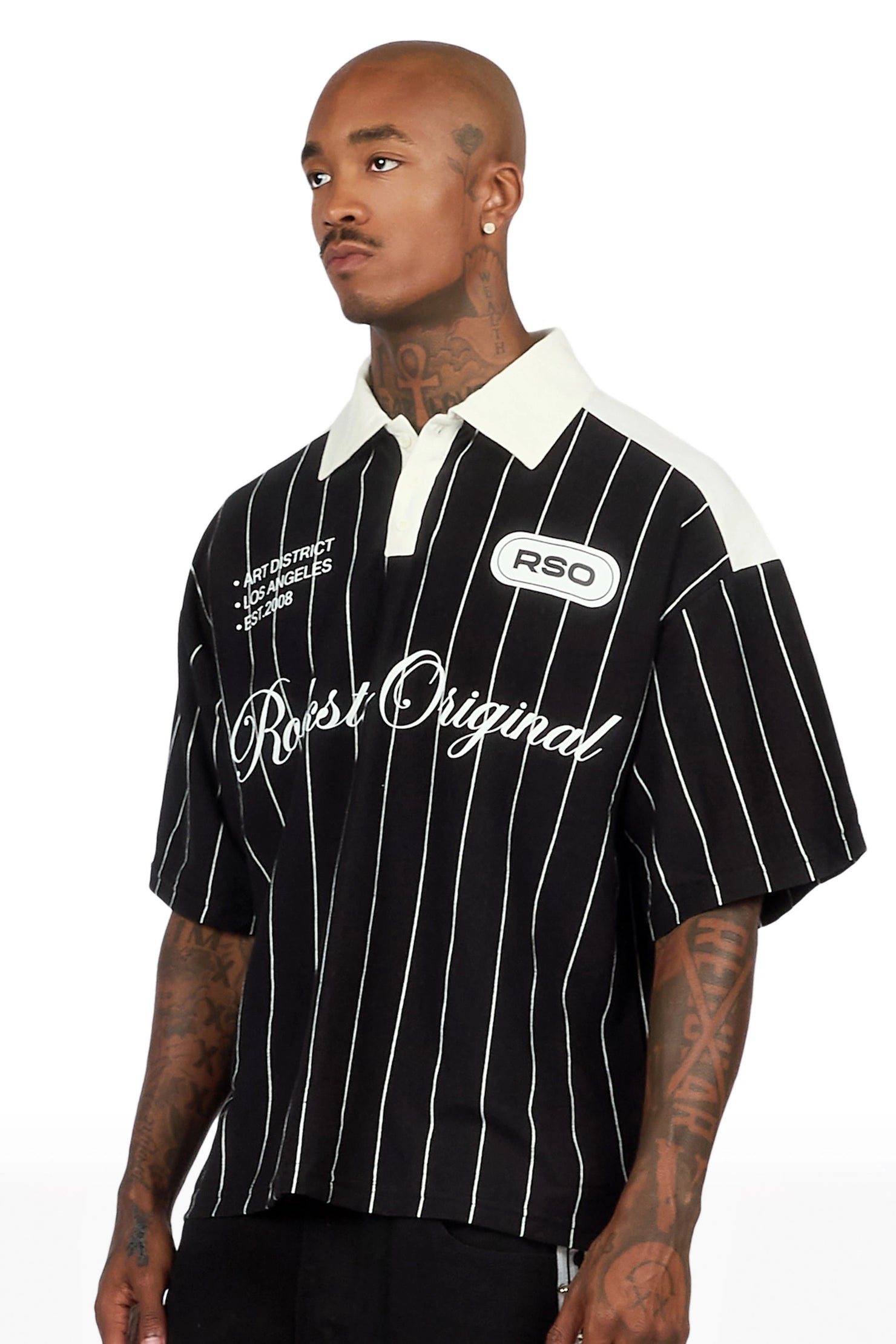 Relo Black Polo Shirt
