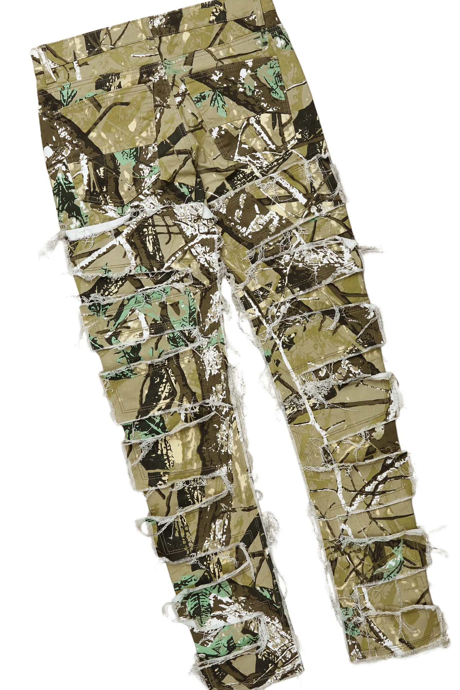 Lake White/Tree Camo T-Shirt/Slim Jean Bundle