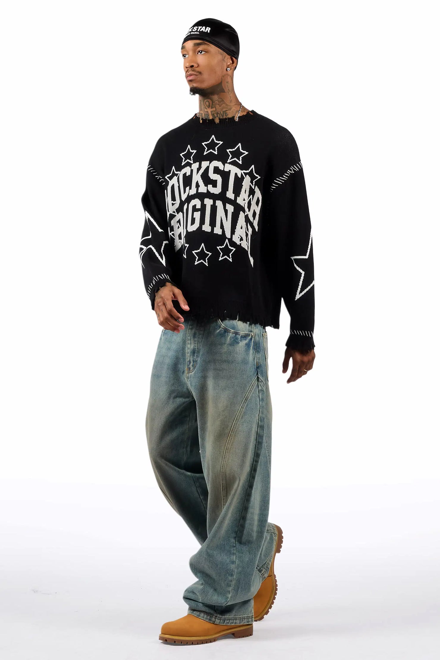 Malix Dirty Blue Barrel fit Jean