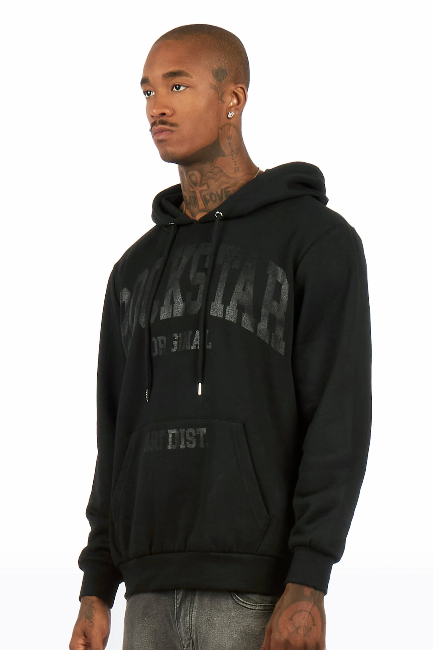 Nelly 3.0 Black Graphic Hoodie