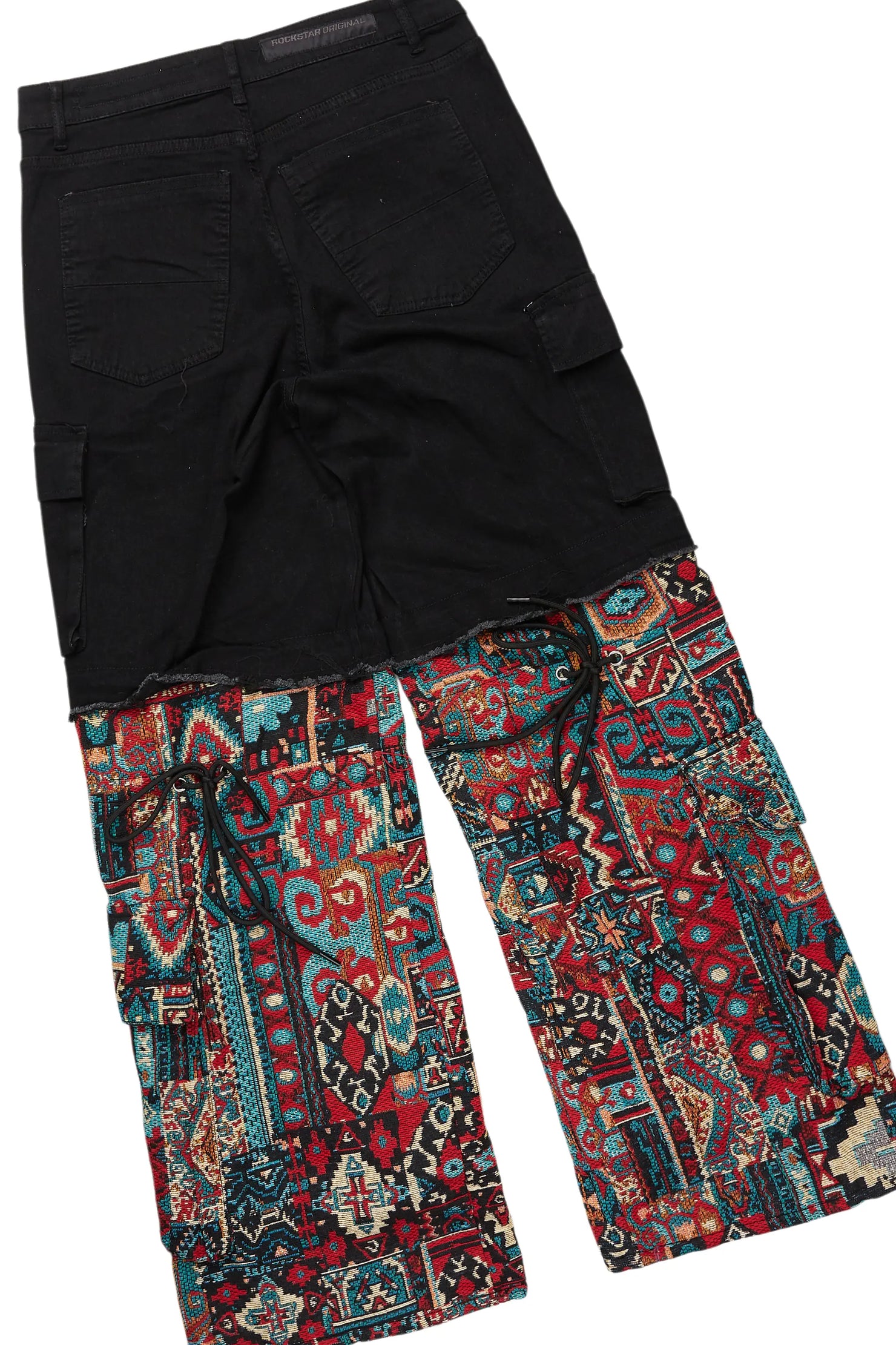 Lake Black/Red T-Shirt/Tapestry Baggy Jean Bundle