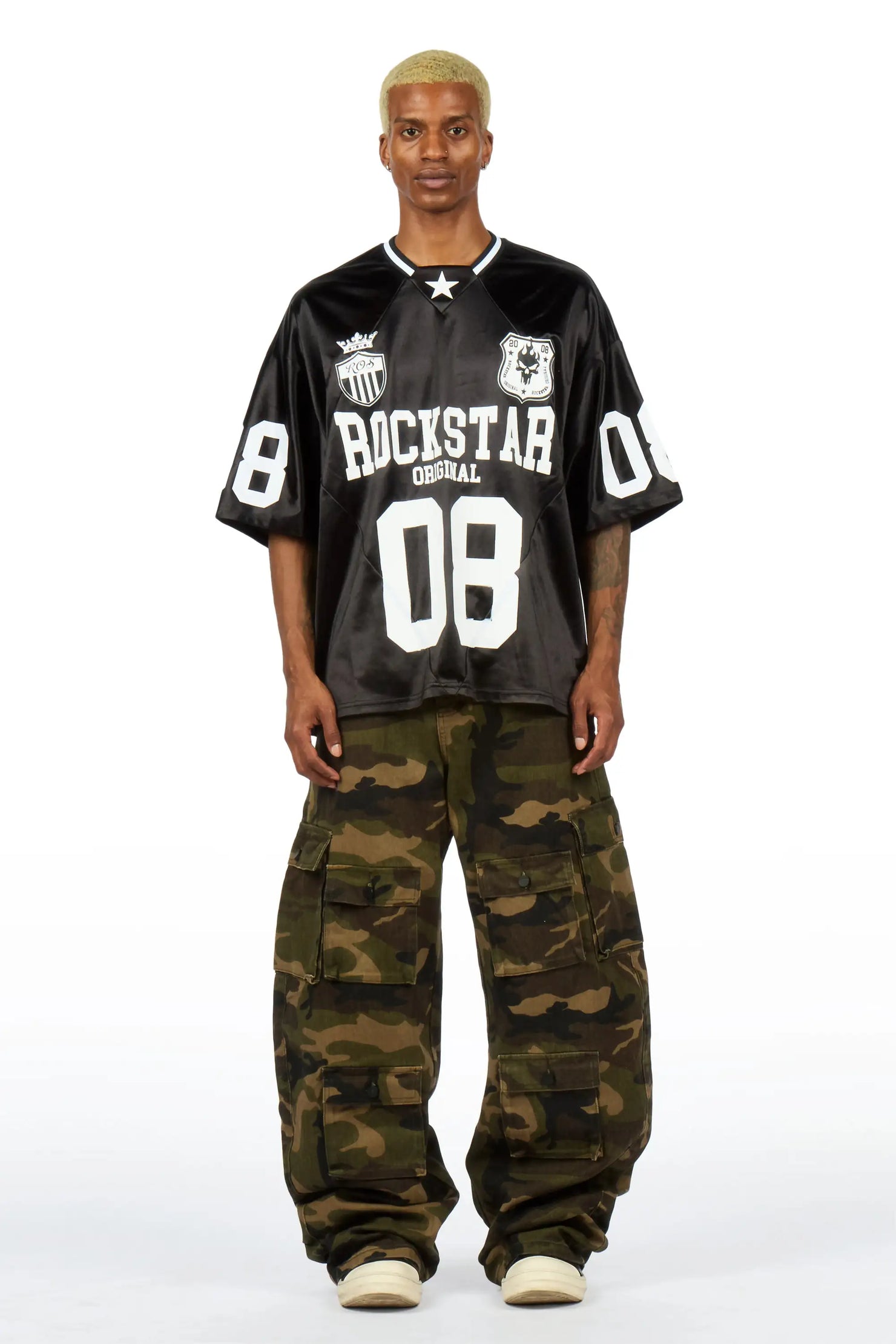 Arrow Camo Barrel Fit Jean