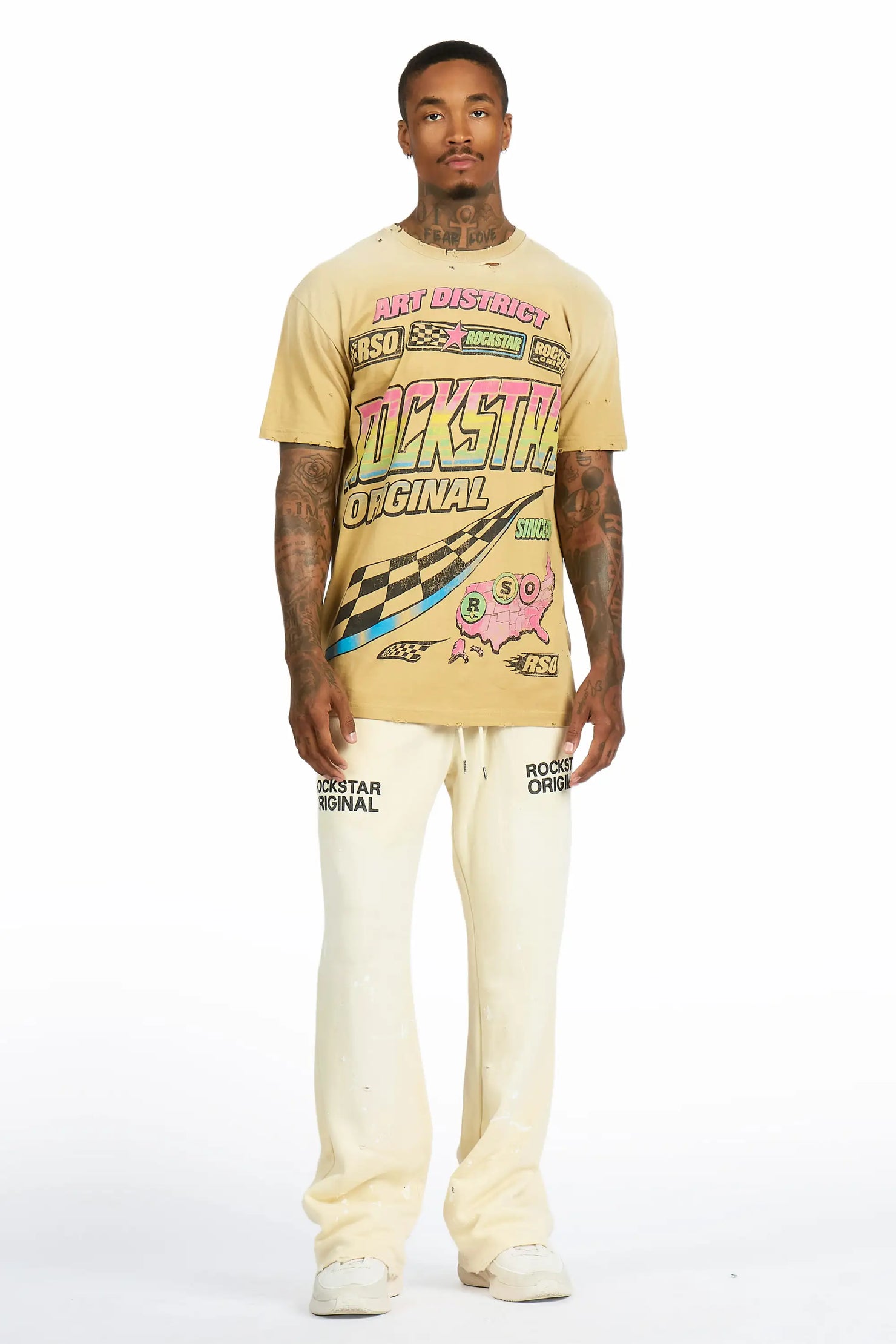 Reign Sand Relaxed Track Pant