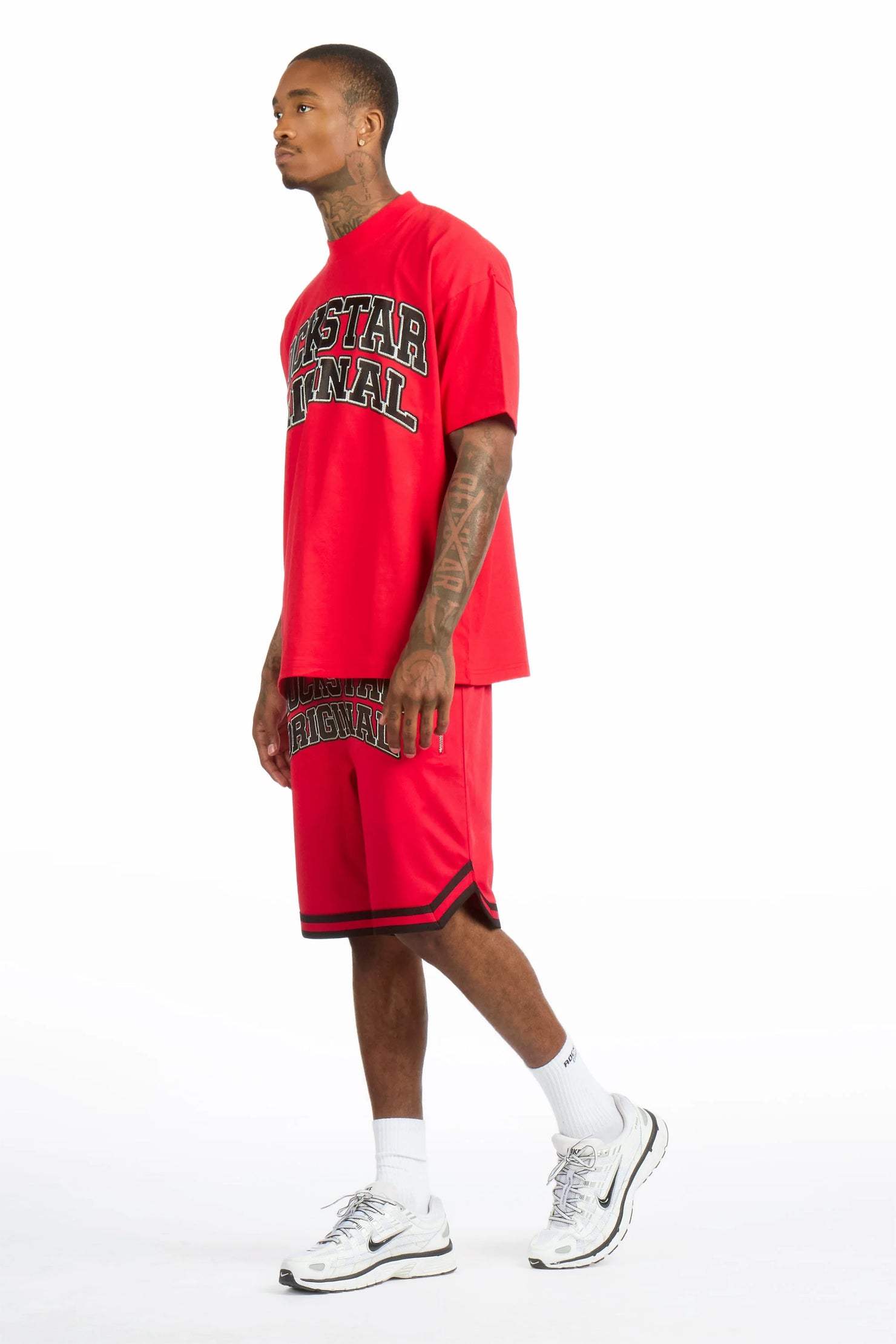 Hooper Red T-Shirt Short Set