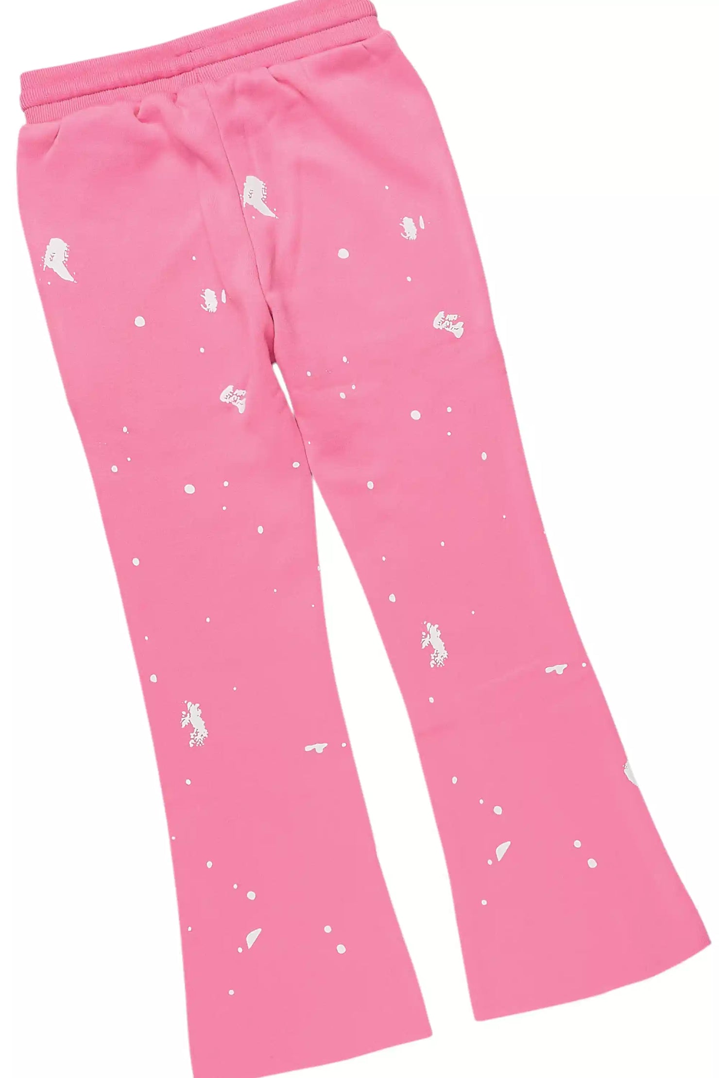 Girls Halloway Bubblegum Zip Up Stacked Flare Track Set