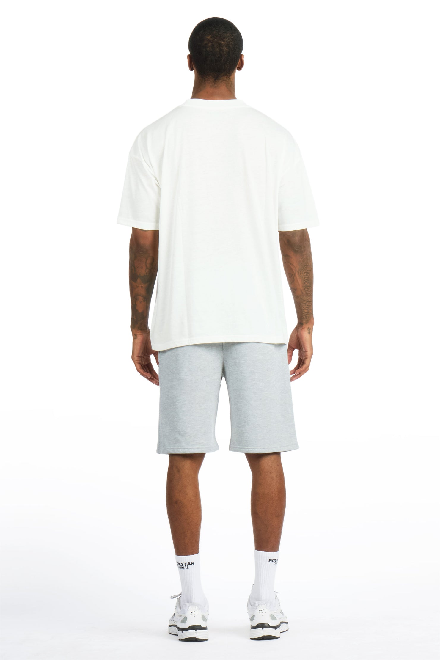 Edel White T-Shirt Short Set
